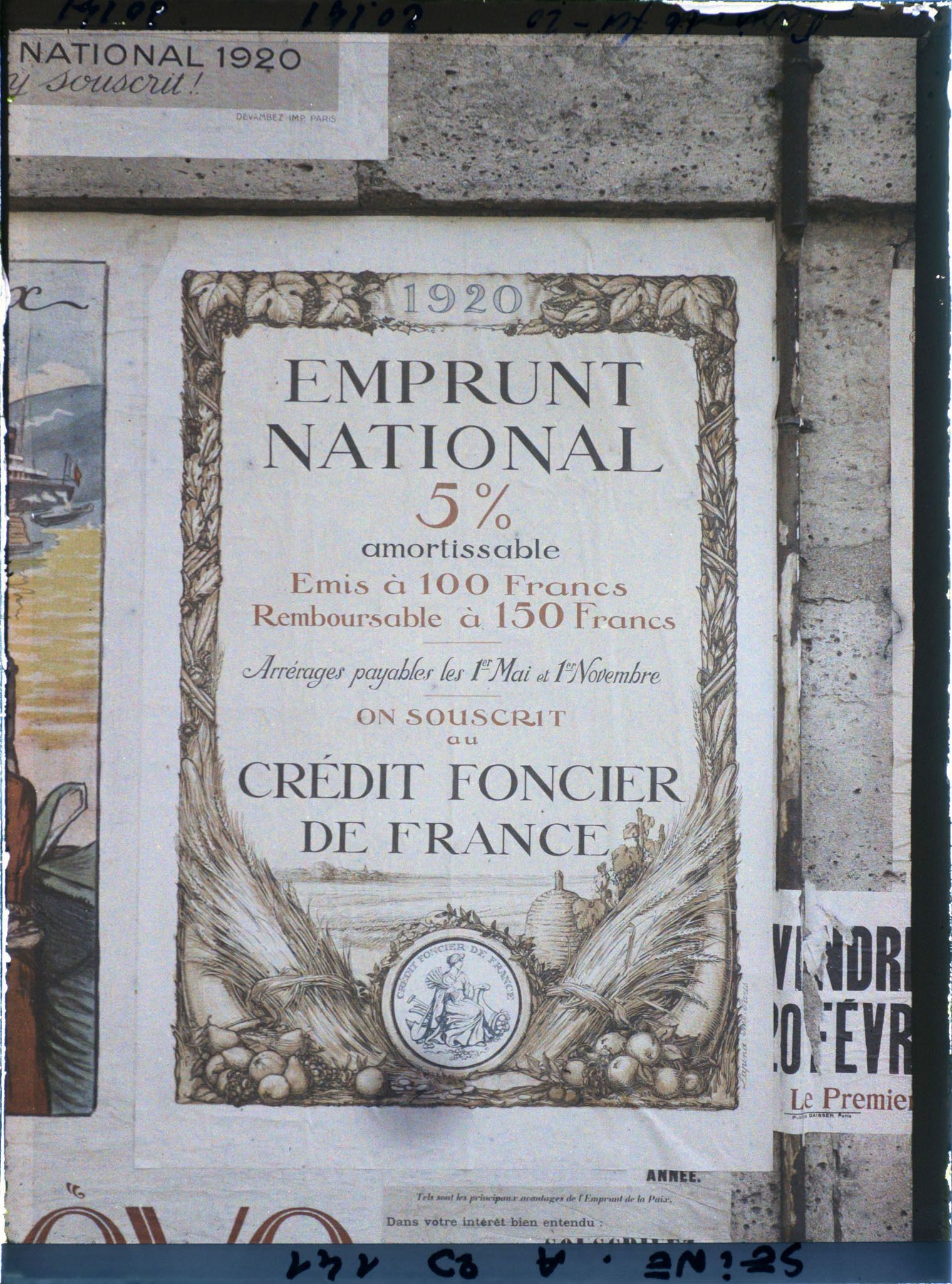Image représentant Affiche de l'emprunt national de 1920, Crédit Foncier