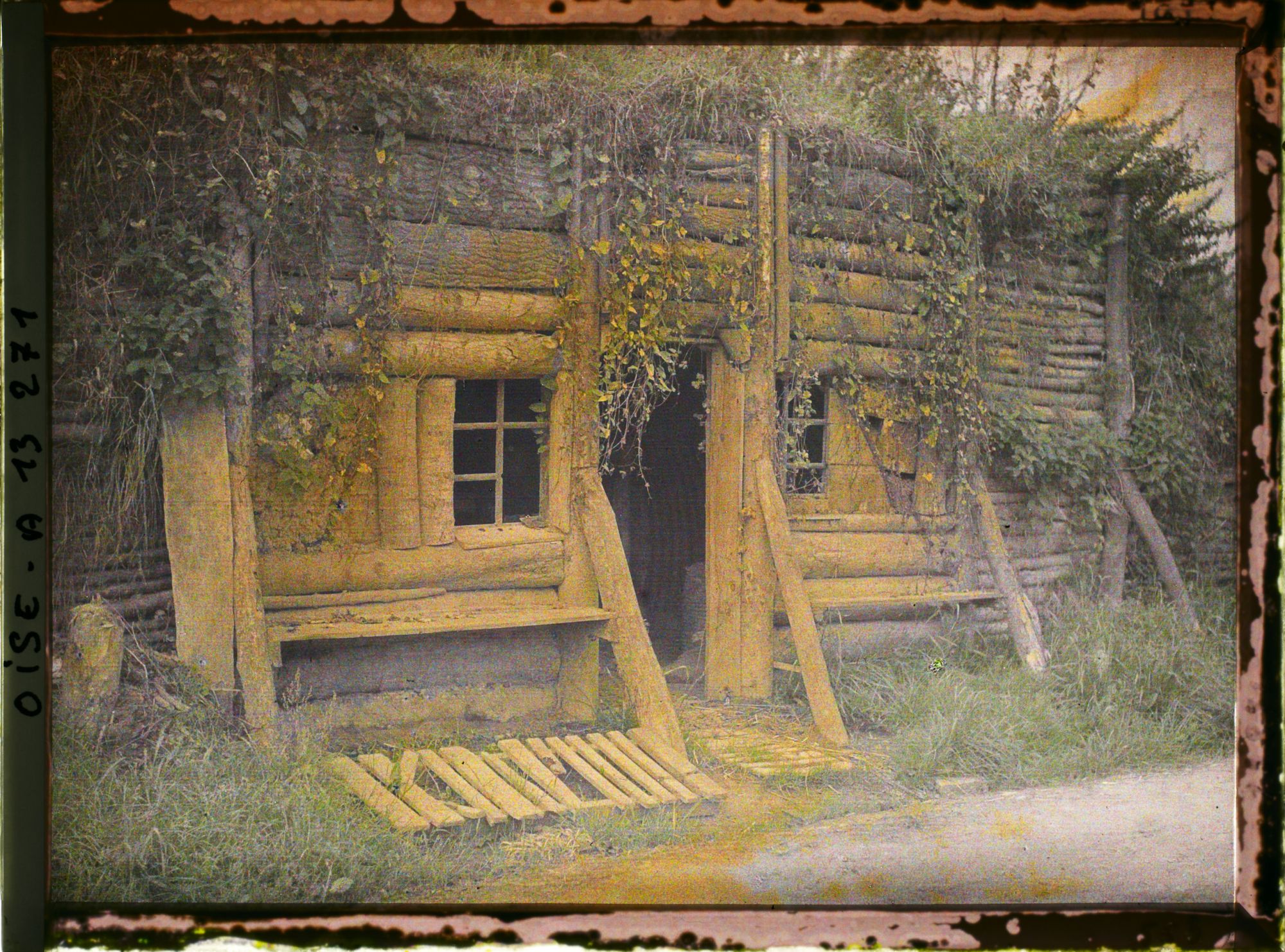 Image représentant France, Route de Thiescourt Abri boche