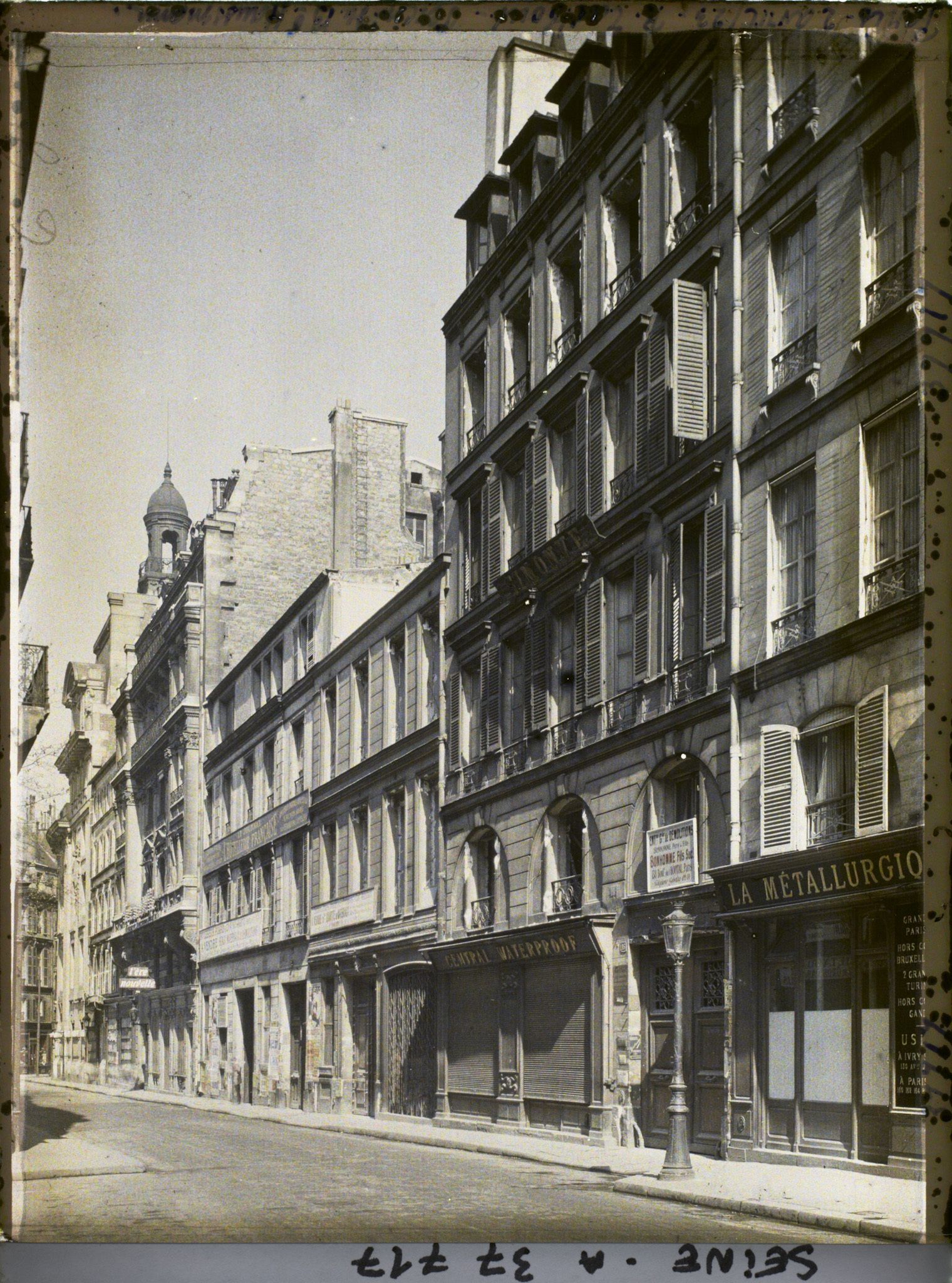 Image représentant Maisons expropriées rue Taitbout, pour le percement du boulevard Haussmann