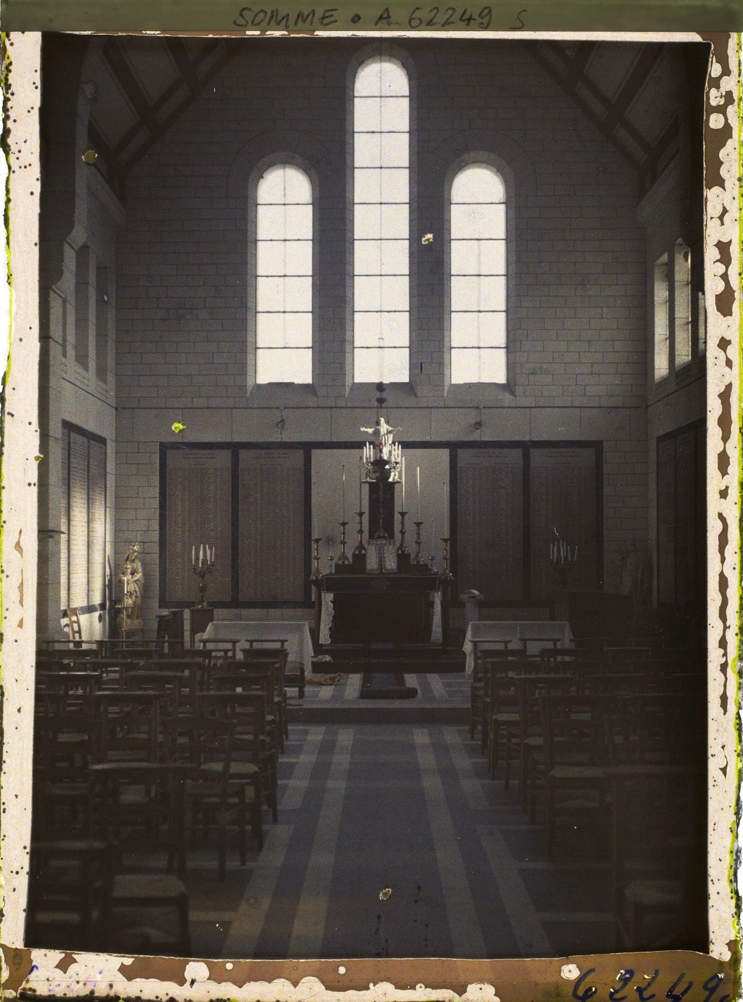 Image représentant Somme, Raucourt, Intérieur de la Chapelle