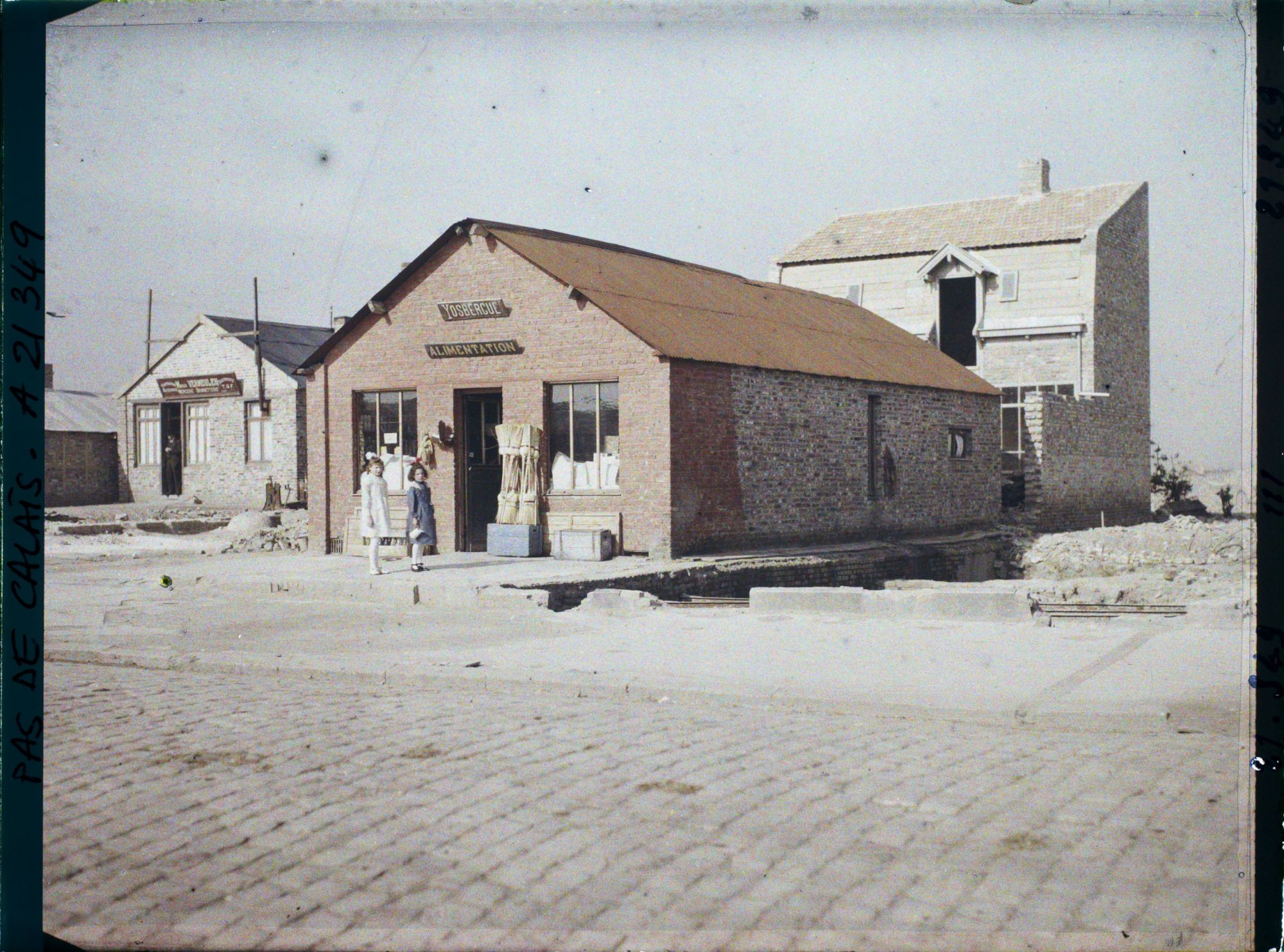 Image représentant France, Lens, Maisons rue de Lille