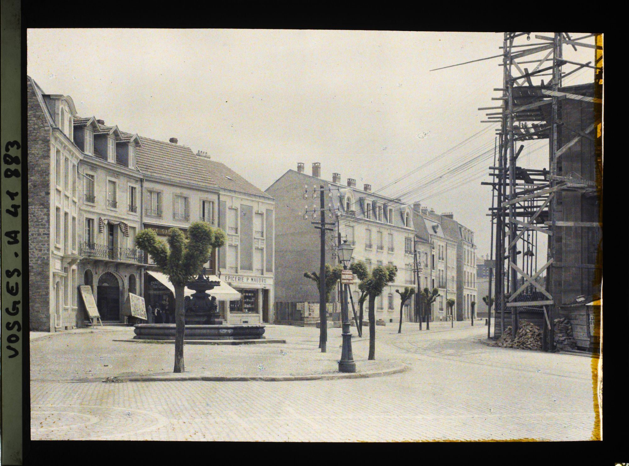 Image représentant France, Raon-l'Etape, Rue Jules Ferry reconstruite