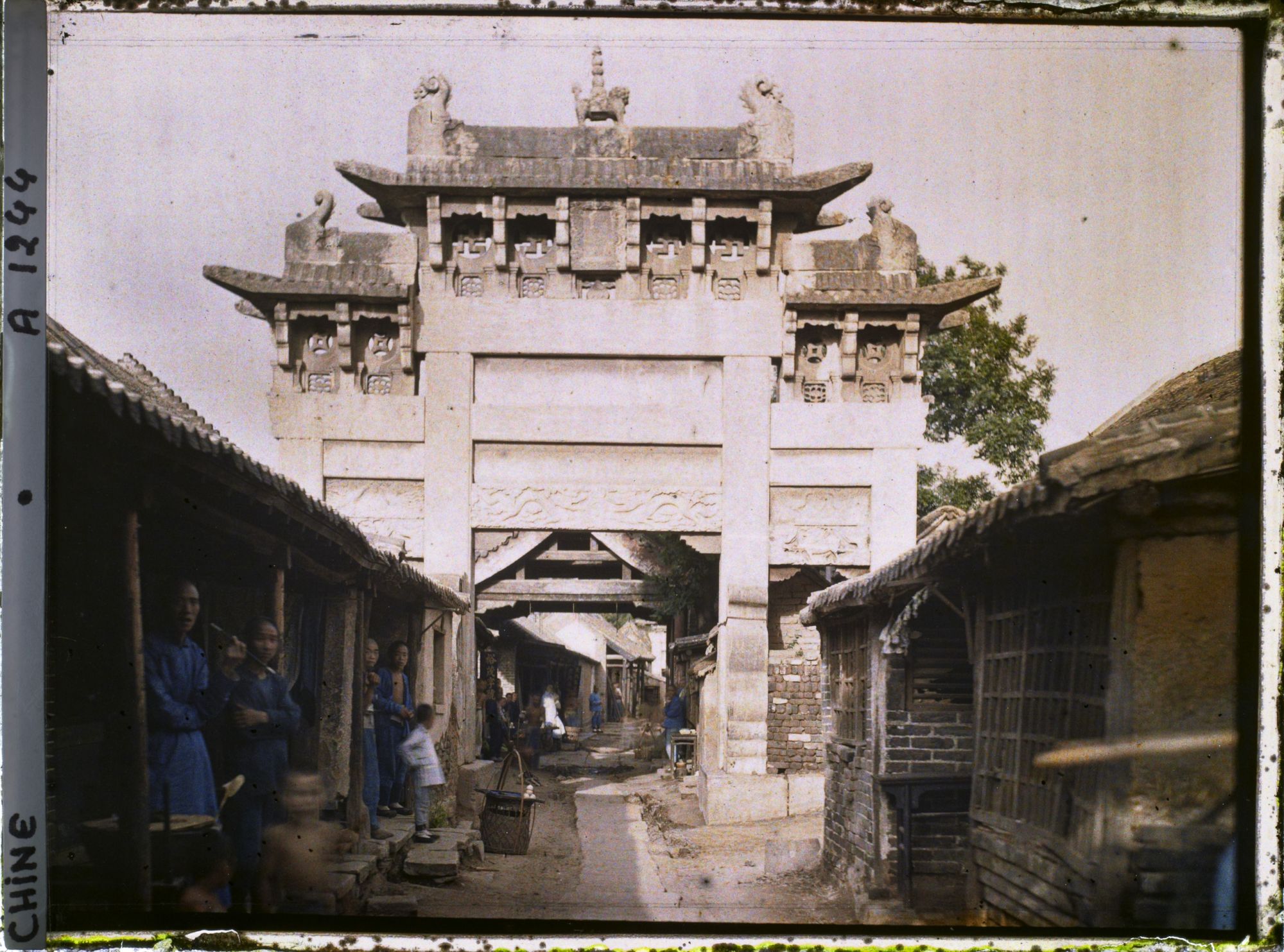 Image représentant Huoshenggejie (" rue du Pavillon du Dieu du Feu ")