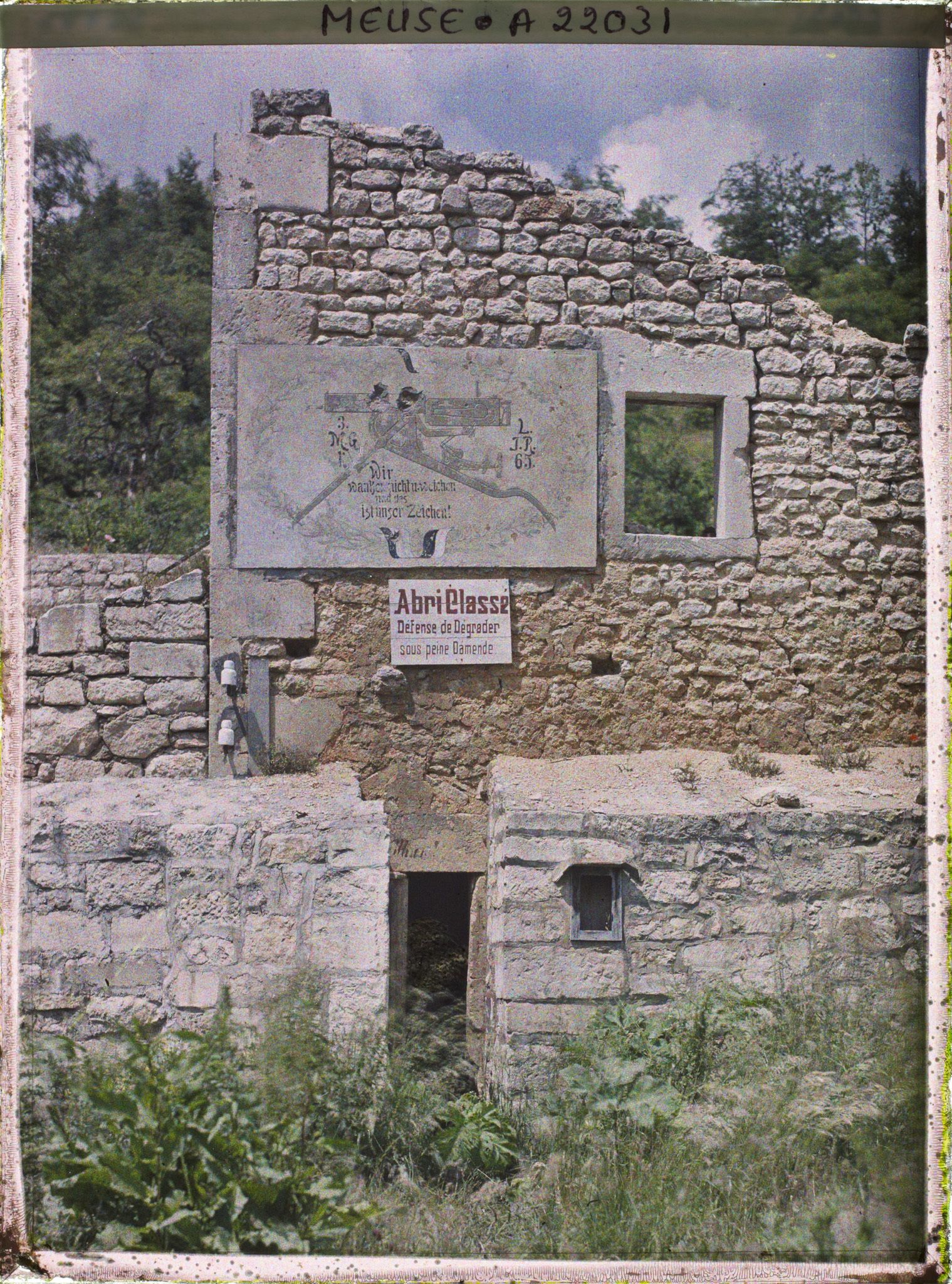 Image représentant France, Apremont, Poste de Commandement