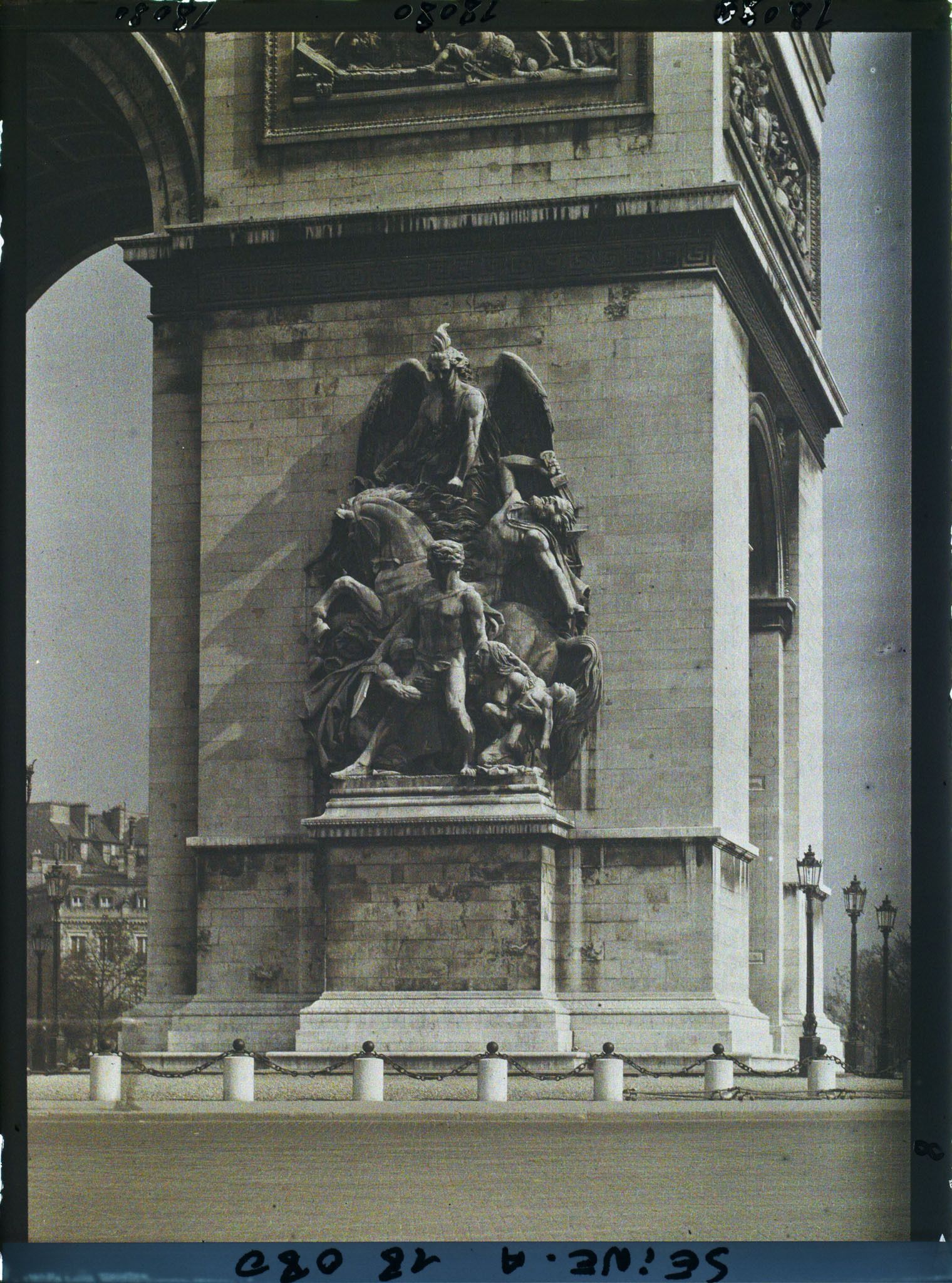 Image représentant Bas-relief droit du côté sud de l'arc de Triomphe place de l'Etoile