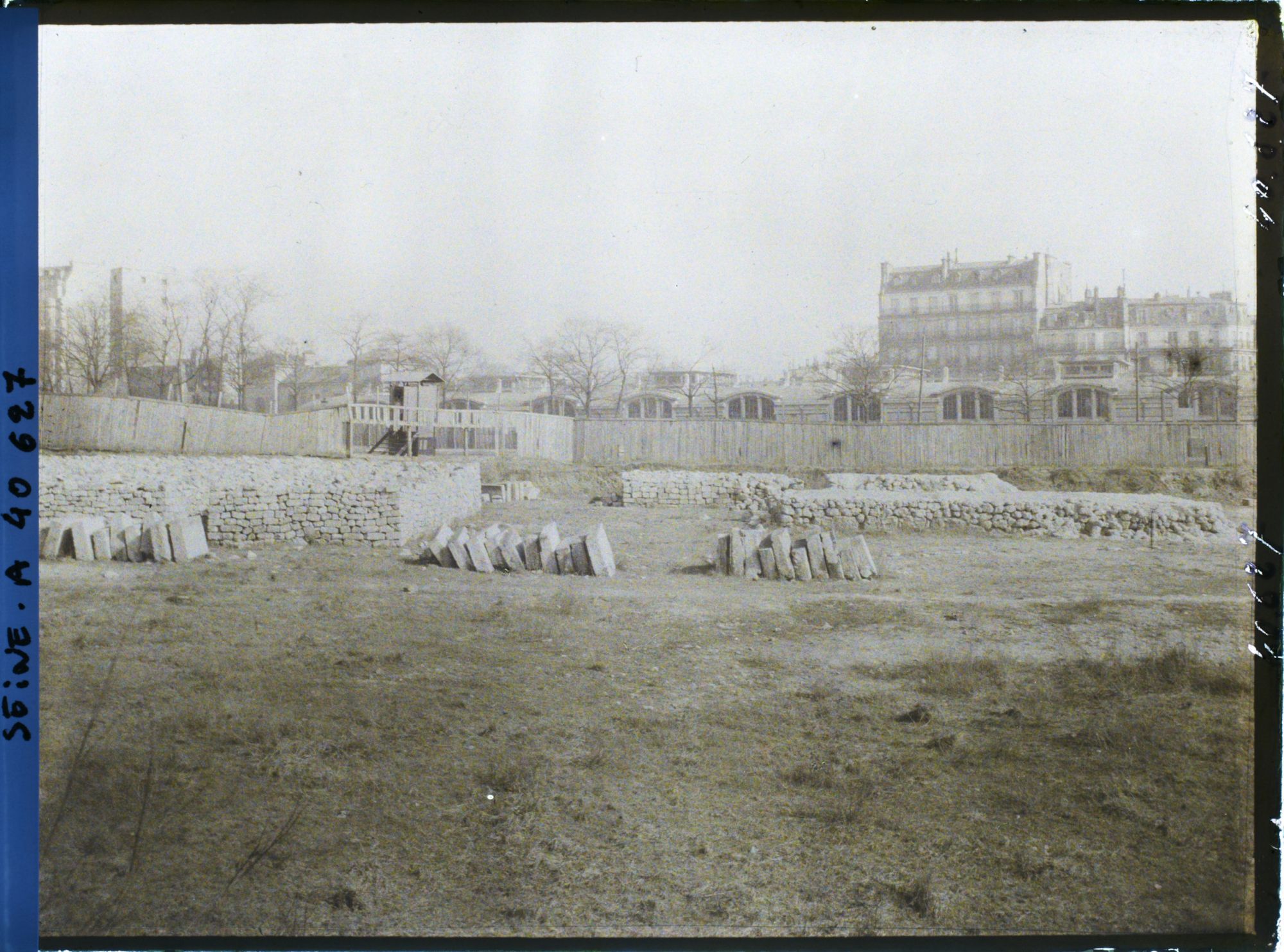 Image représentant Emplacement des anciennes fortifications à la porte d'Auteuil