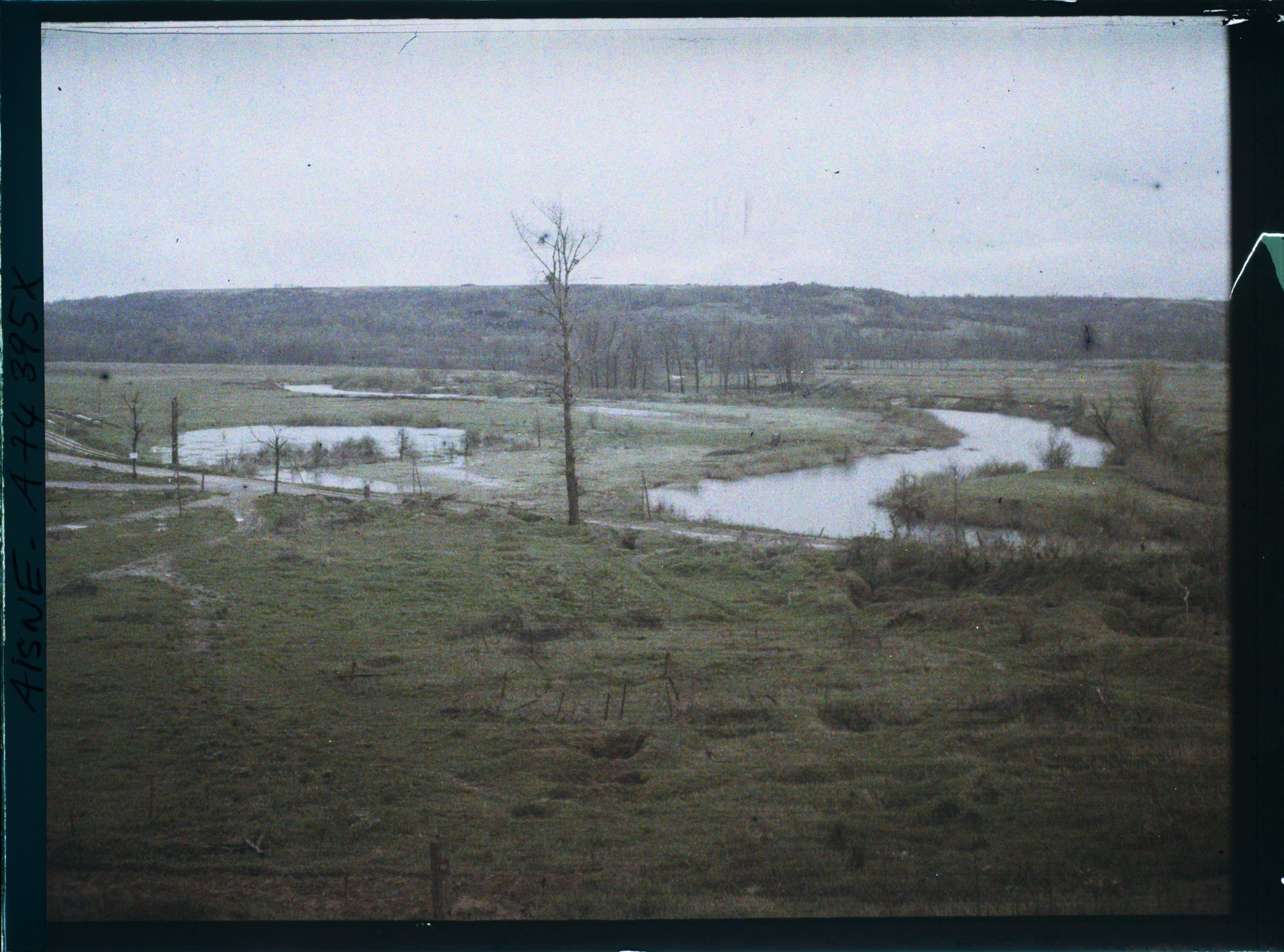 Image représentant Panorama sur les marais autour des méandres de l'Aisne