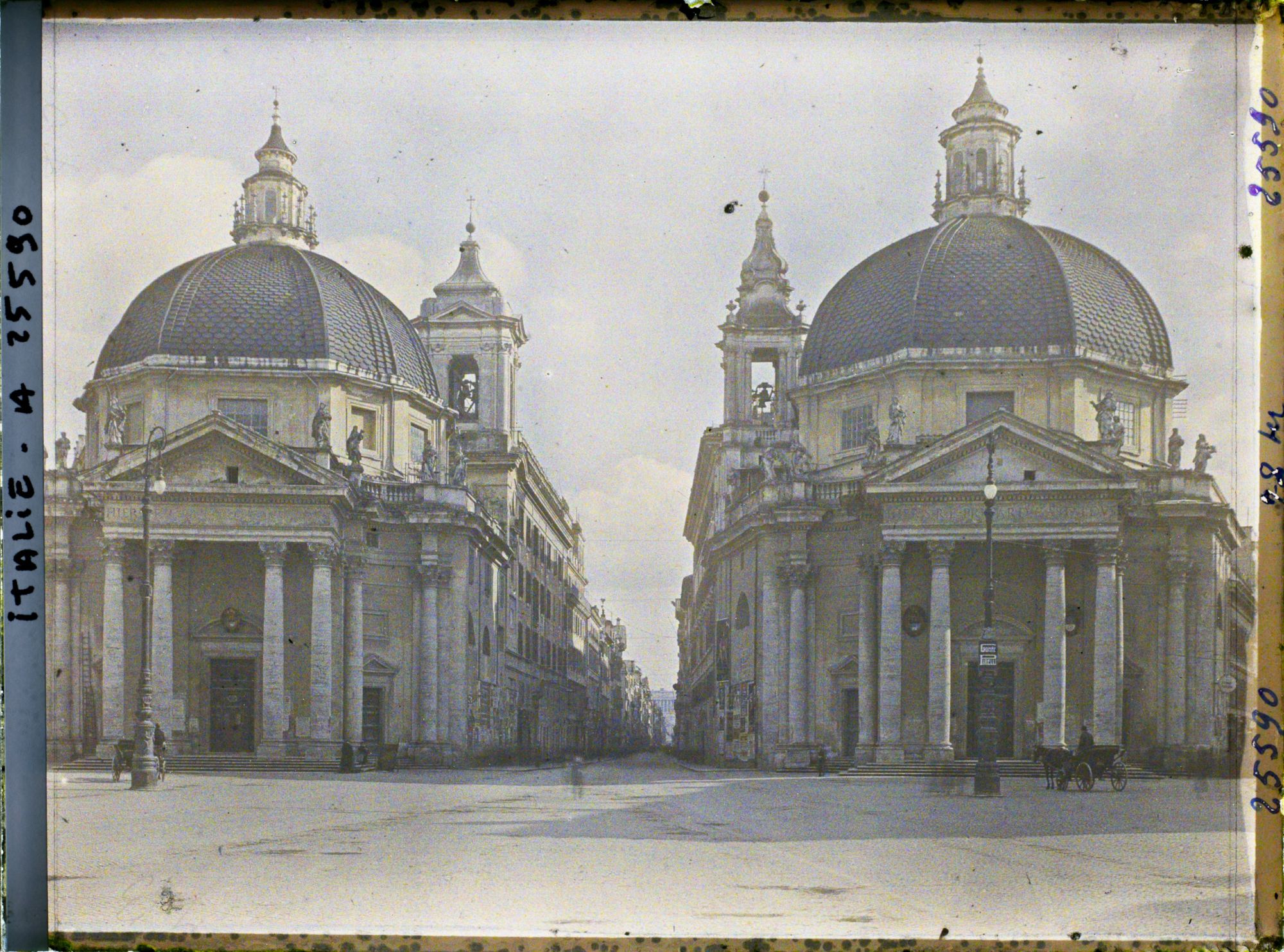 Image représentant Place du peuple, églises Santa Maria in Montesano et Santa Maria dei Miracoli