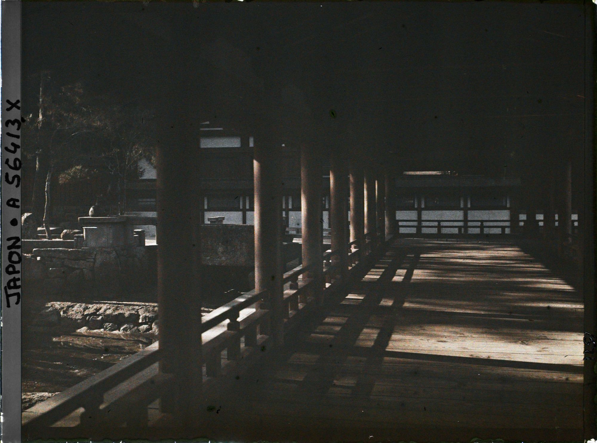 Image représentant Vue intérieure du sanctuaire Itsukushima