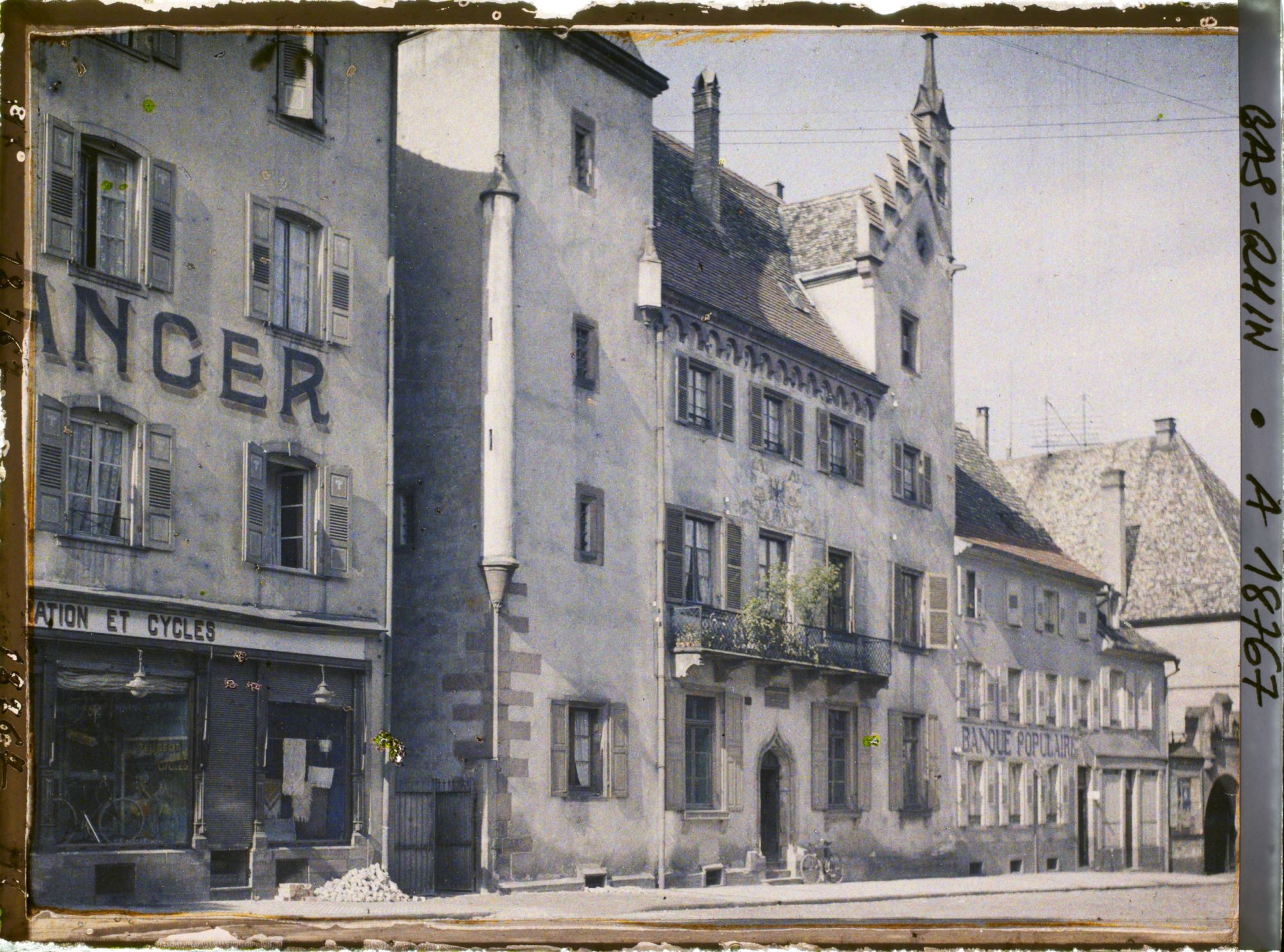 Image représentant France, Haguenau, Vieille Bibliothèque (1484) Place Joseph Thierry