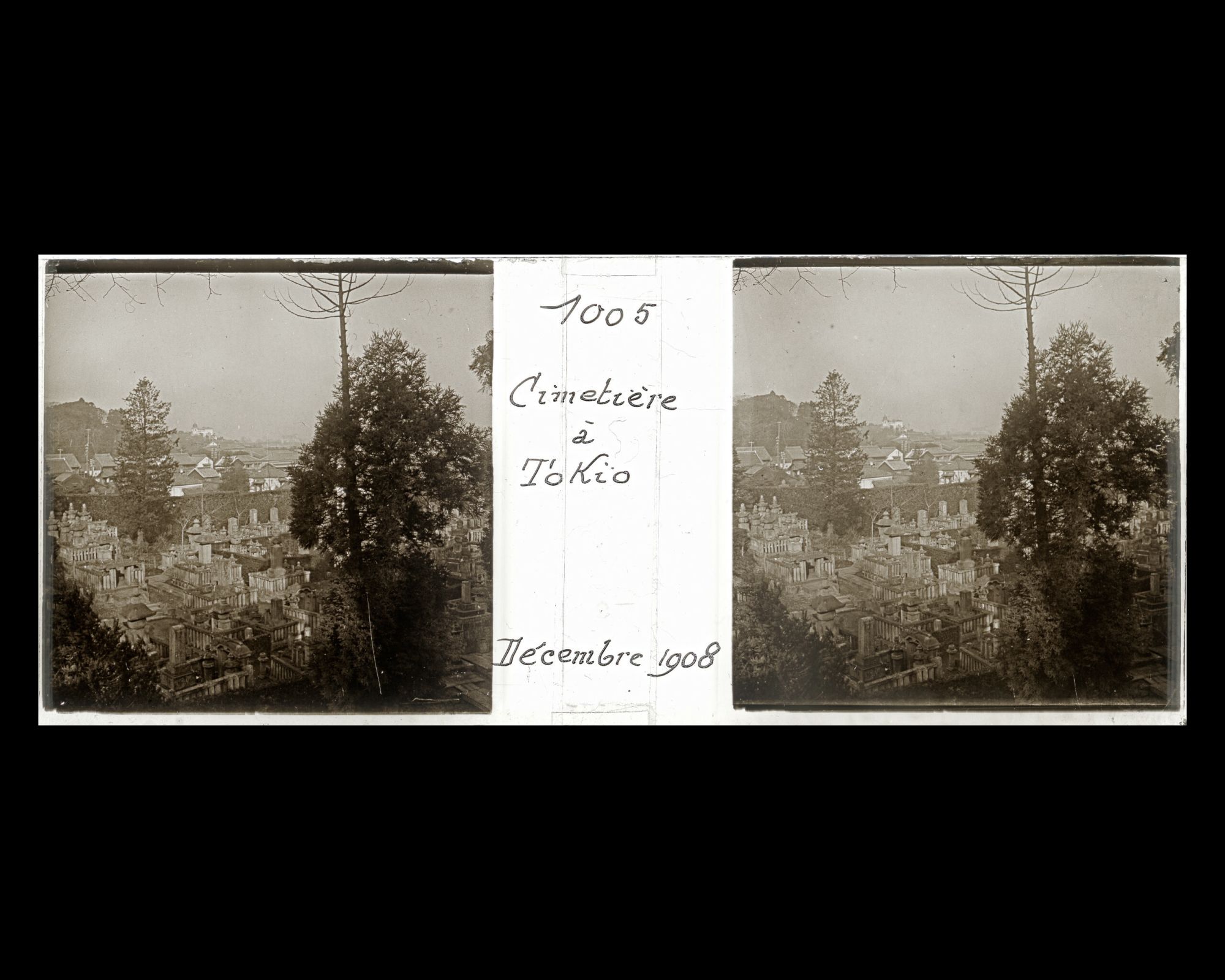 Image représentant Vue d'un cimetière