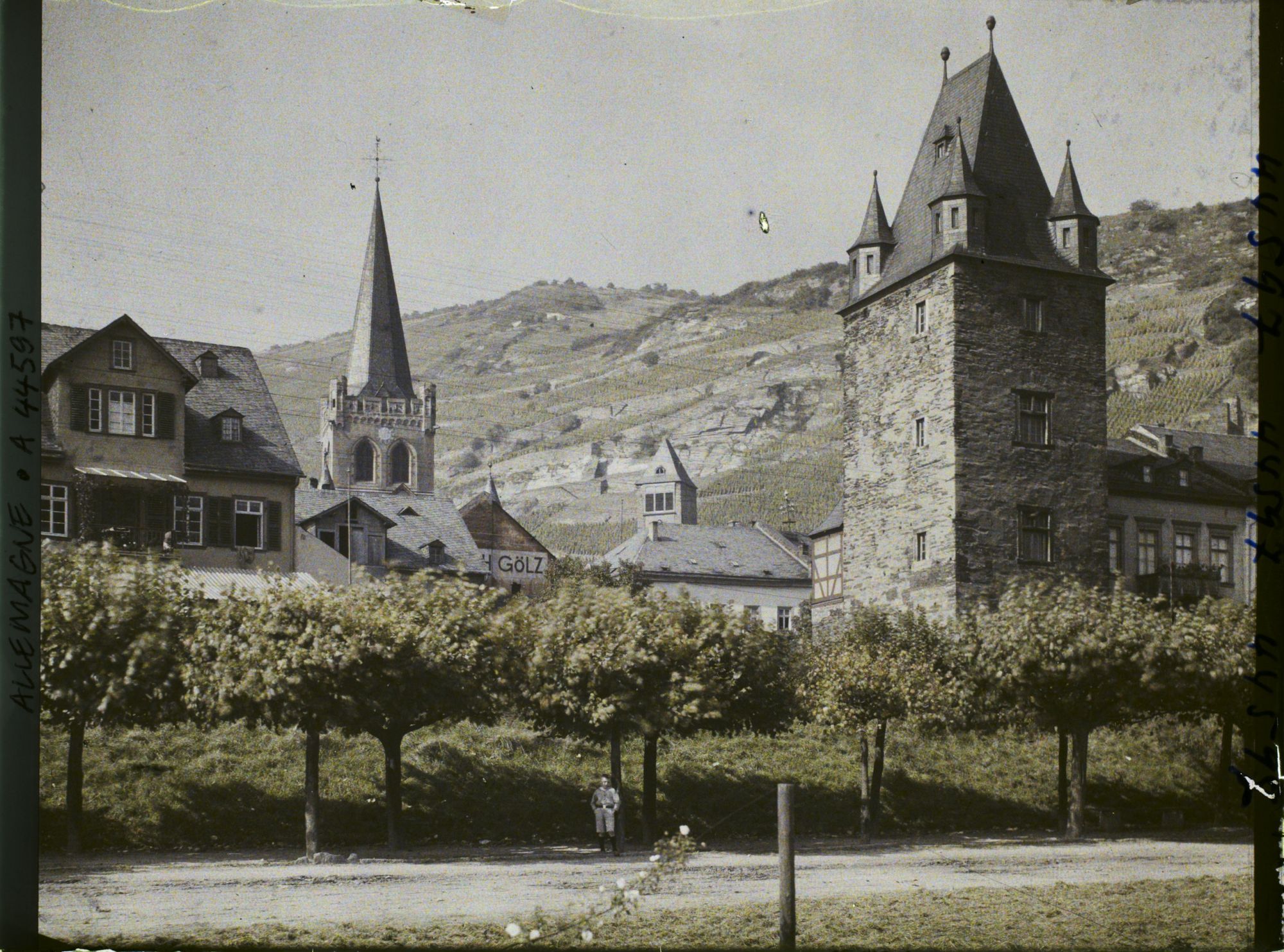 Image représentant Allemagne, Bacharach, Vieille Tour et Eglise St Pierre