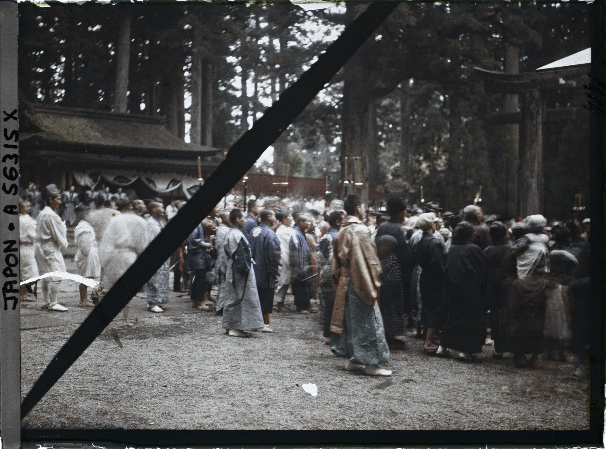 Image représentant Début de la procession lors de la fête du Tôshôgu
