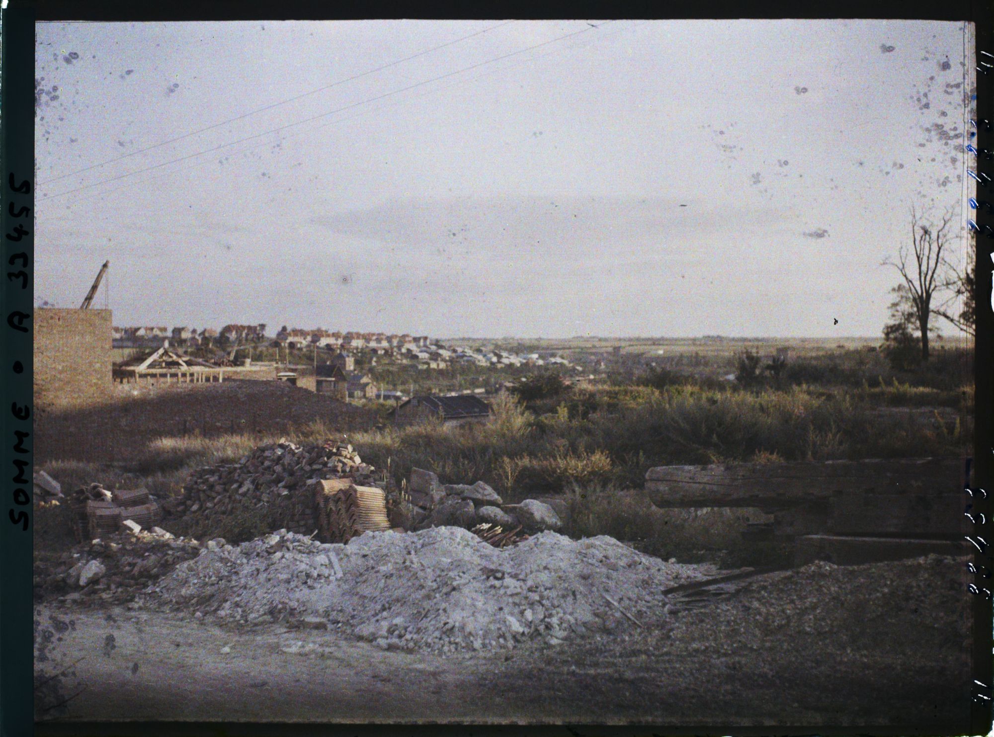 Image représentant France, Montdidier, Vue prise de la rue de la Mairie vers le Sud Ouest