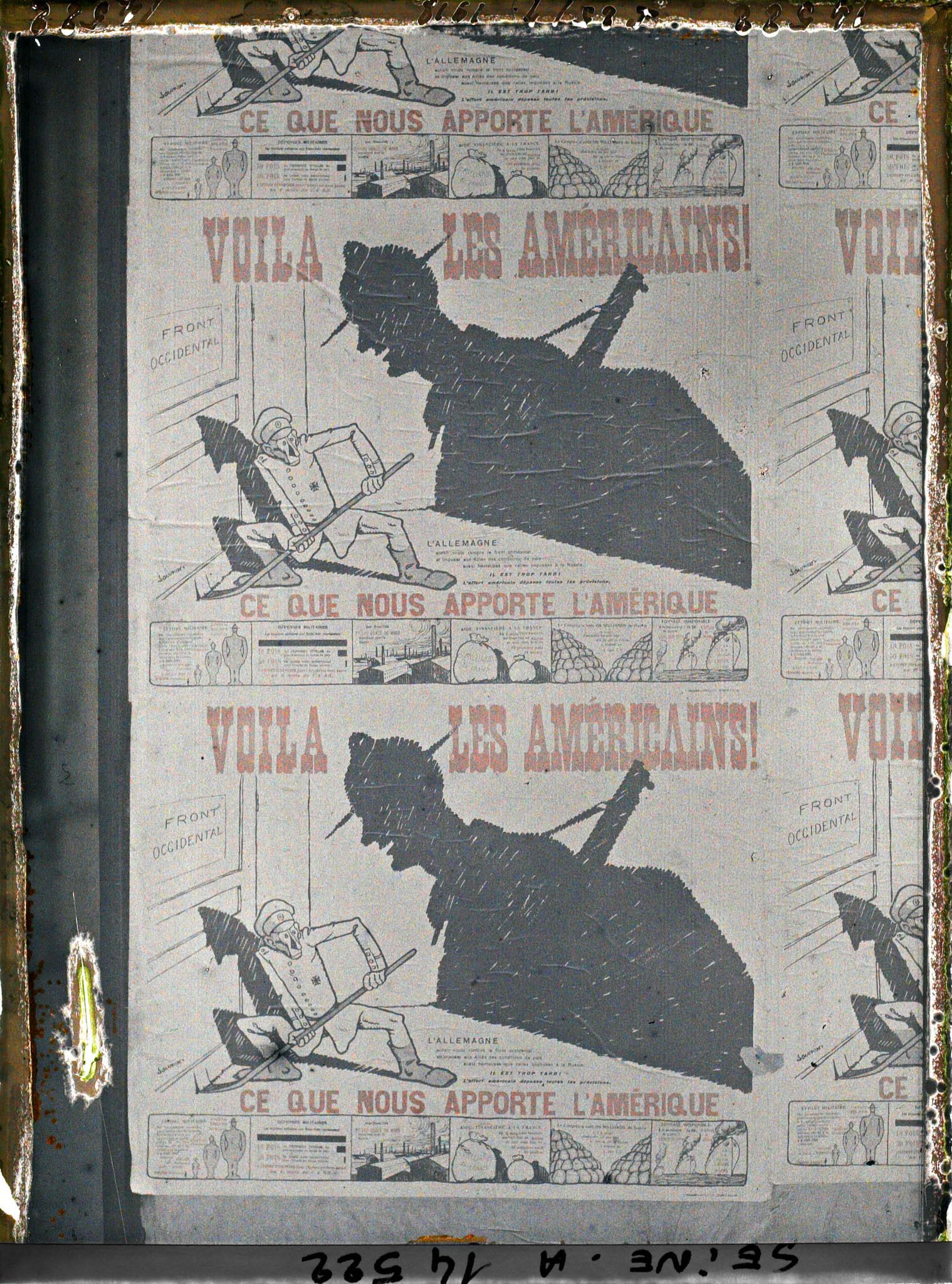 Image représentant Affiche "Voilà les Américains !Ce que nous apporte l'Amérique"