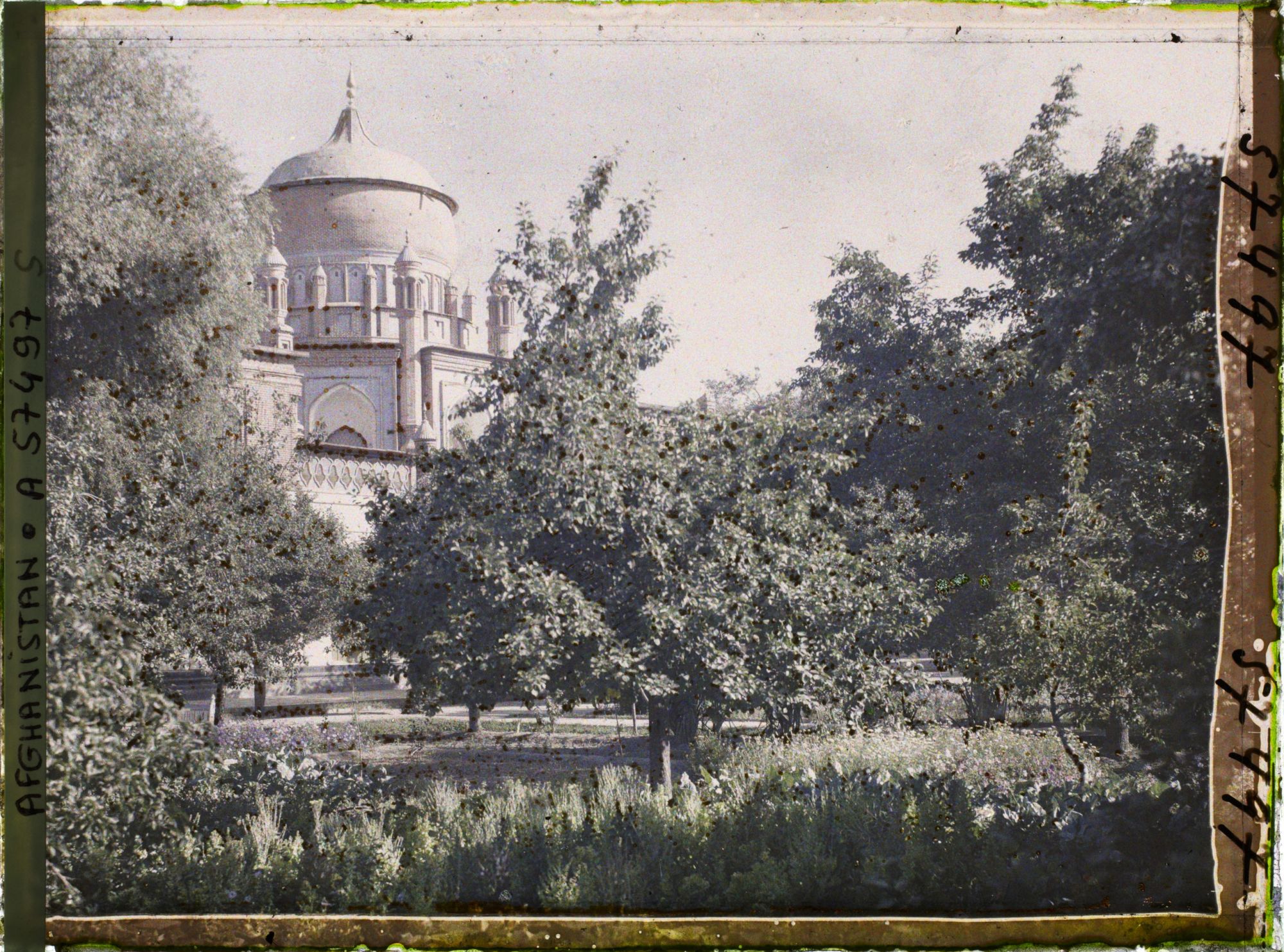 Image représentant Le mausolée d'Abdour Rahmân et son parc