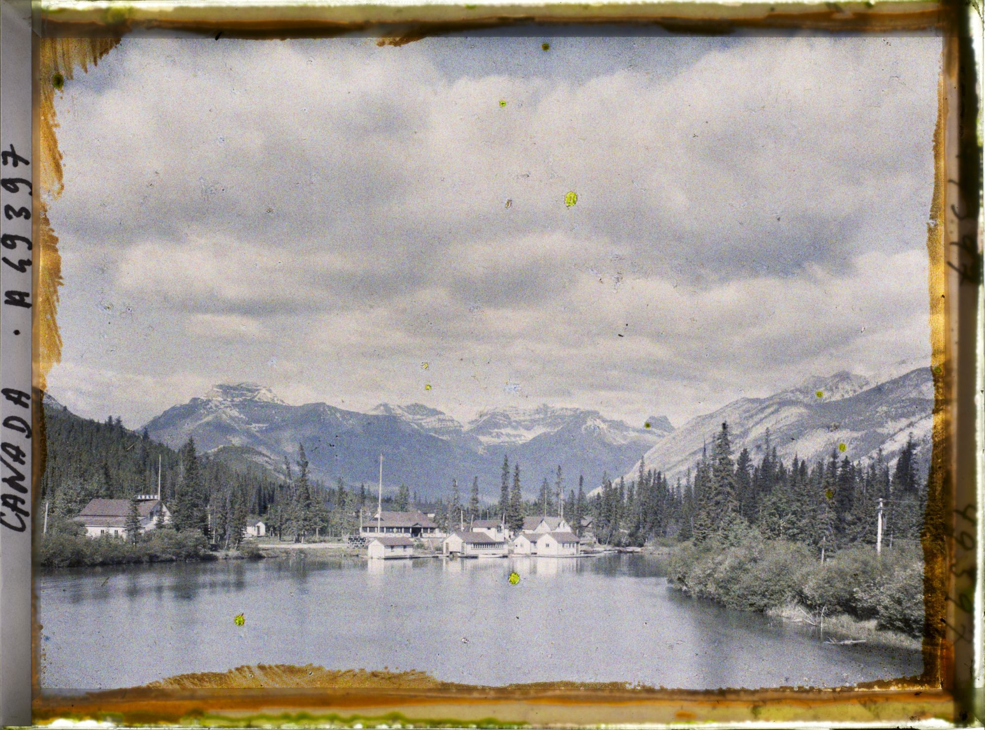 Image représentant Canada, Banff, La Bow et le Mt Castle et la Sawback range