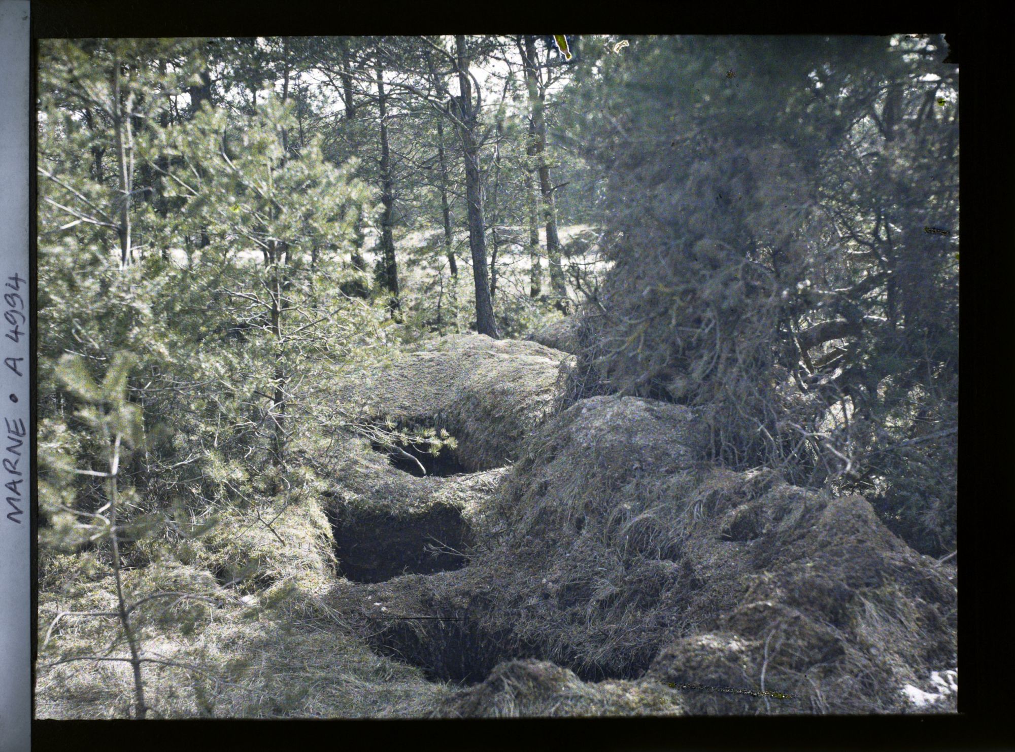 Image représentant Tranchées allemandes de la bataille du 6 septembre 1914
