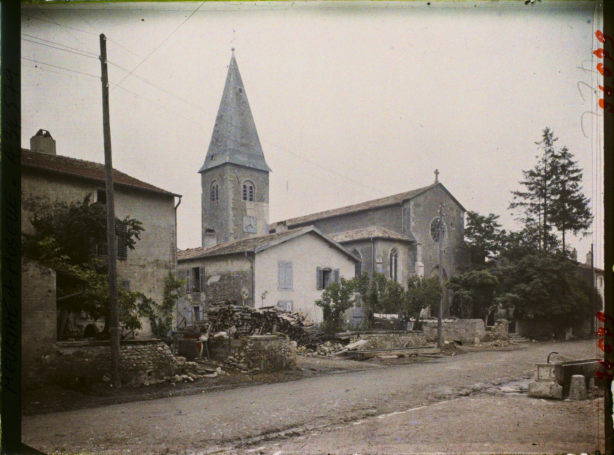 Image représentant France, Vandières, L'Eglise remise en état