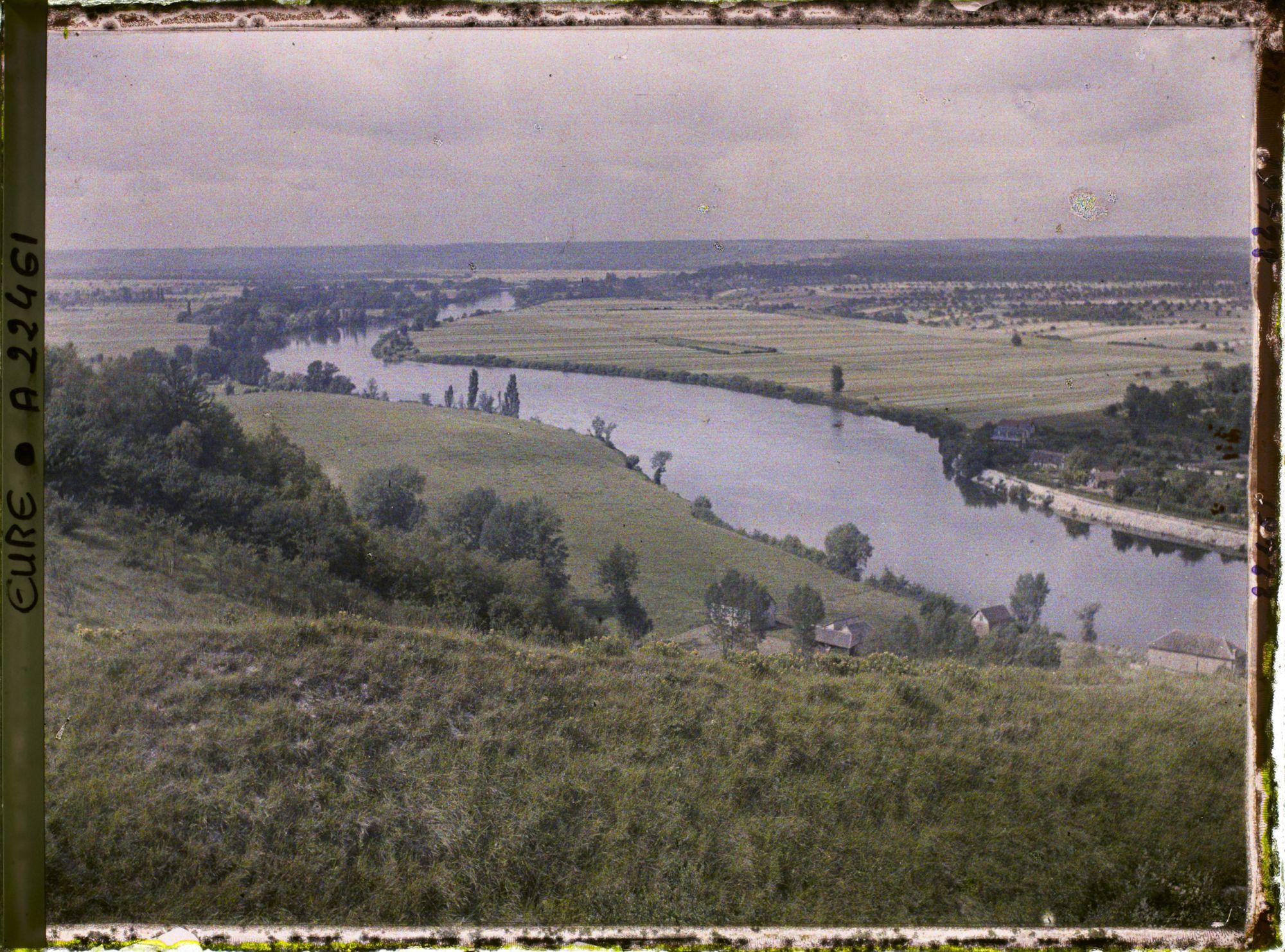 Image représentant La Seine vue vers l'aval prise du Château Gaillard