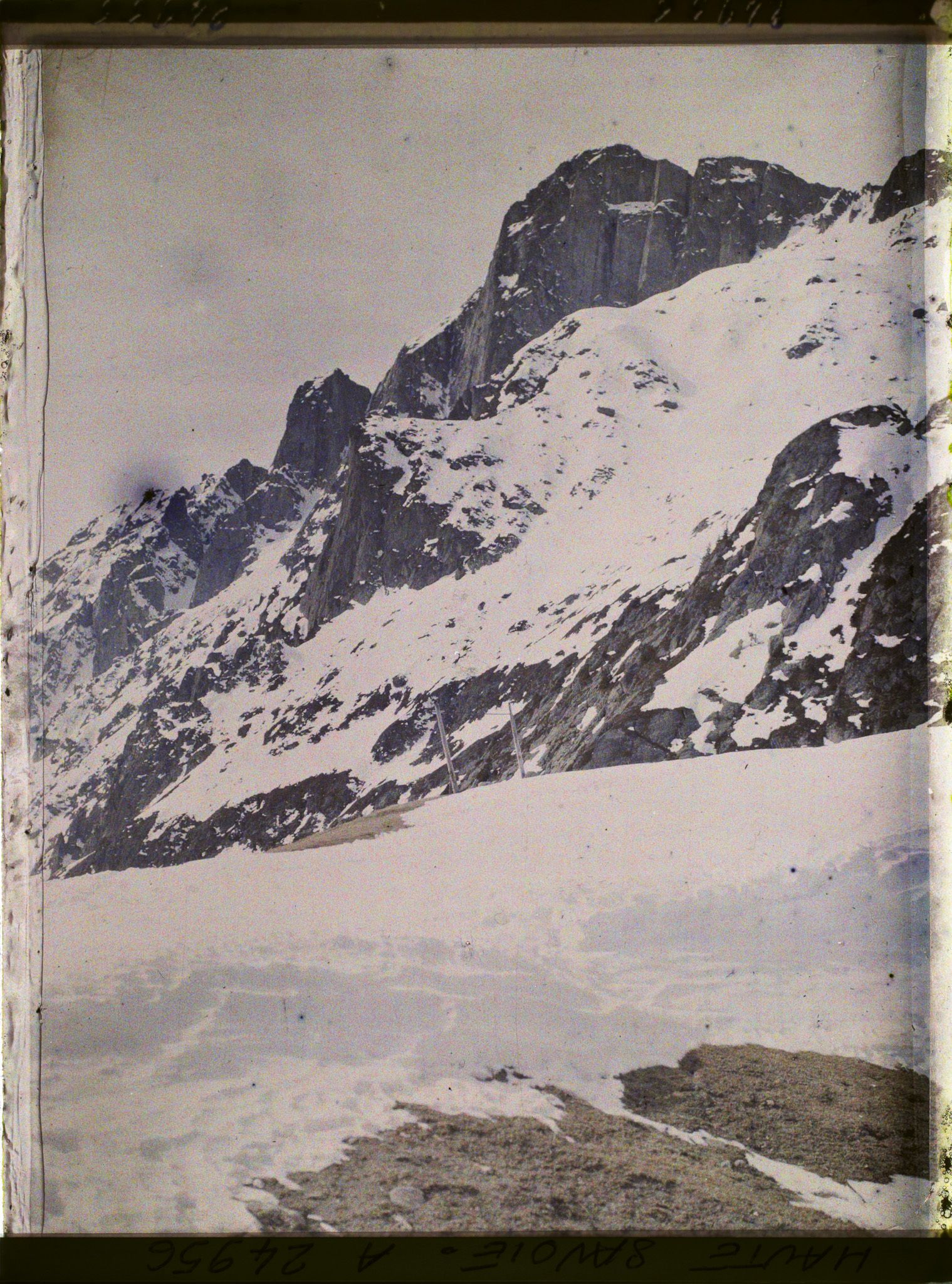 Image représentant Les Alpes, Vue prise de Planpraz Le Sommet du Brévent
