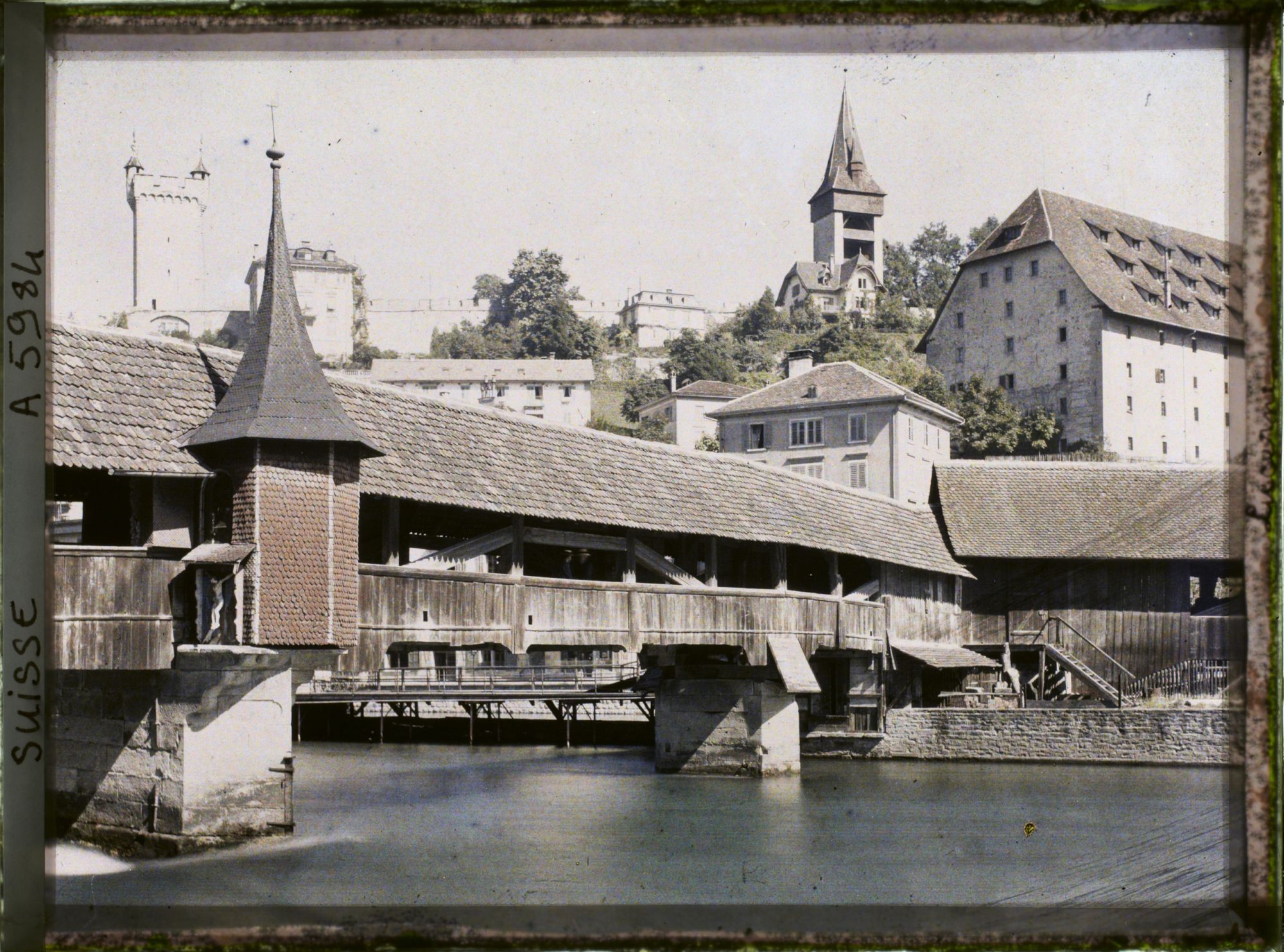 Image représentant Le Spreuerbrücke et la Reuss