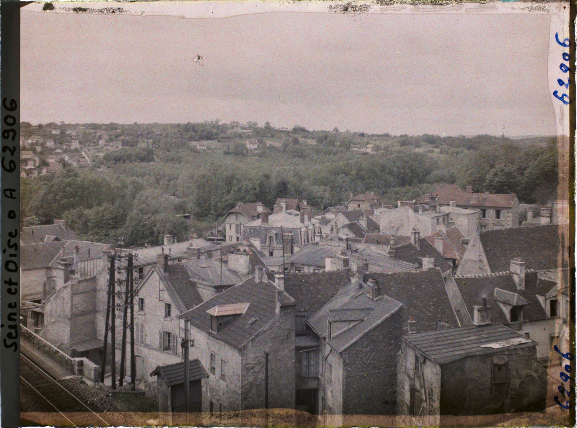 Image représentant Ile de France, Meulan, Panorama pris du haut du tunnel