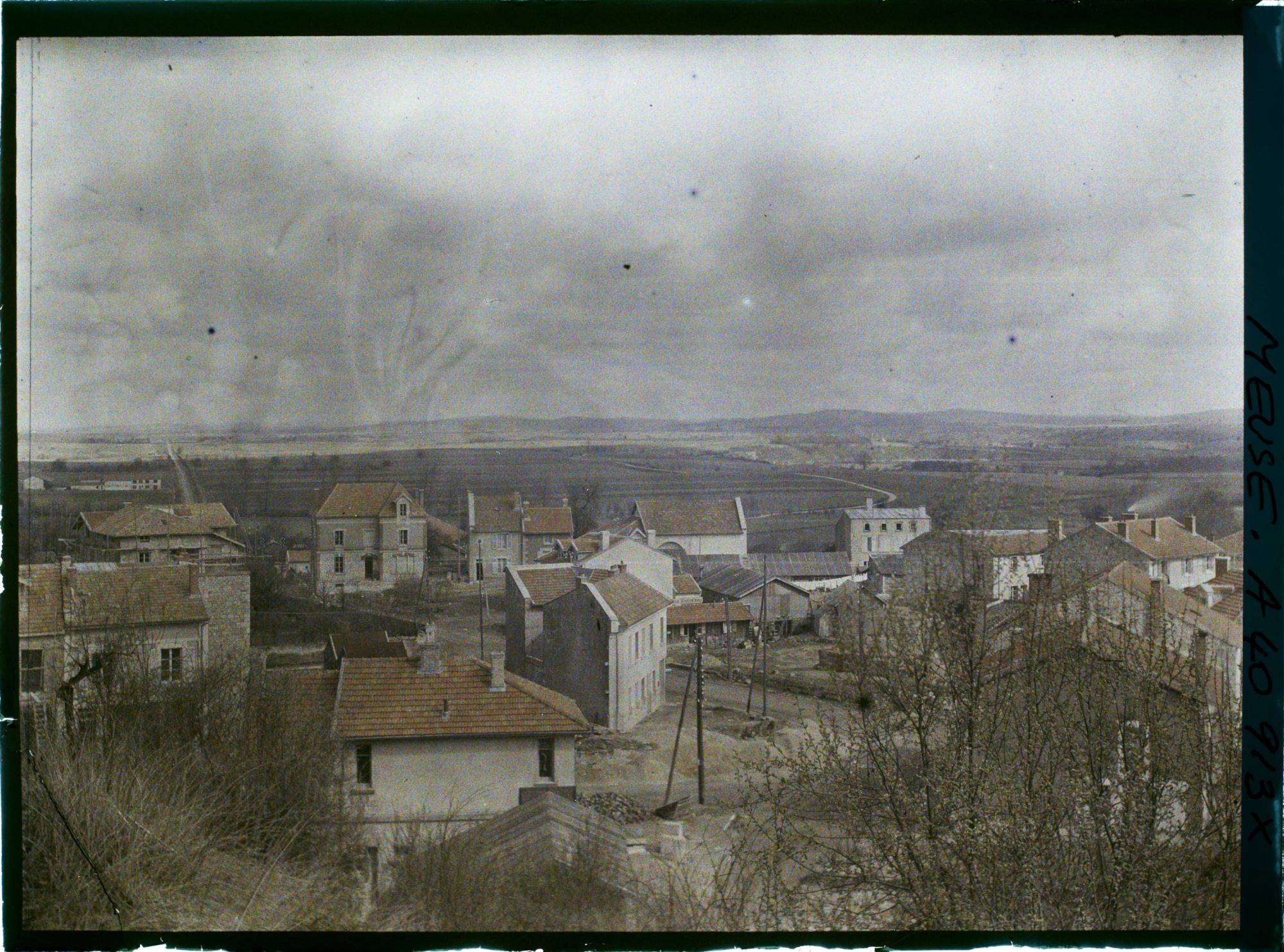 Image représentant France, Clermont en Argonne, Vue sur la Sortie Nord