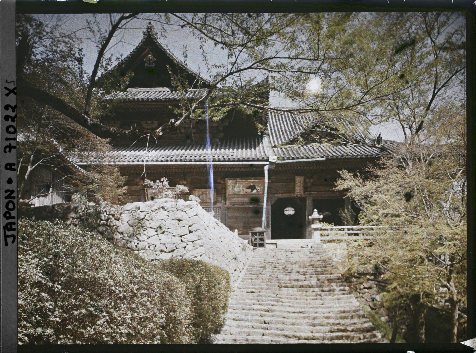 Image représentant Village de Hase : temple Hase-dera, accès au hondo