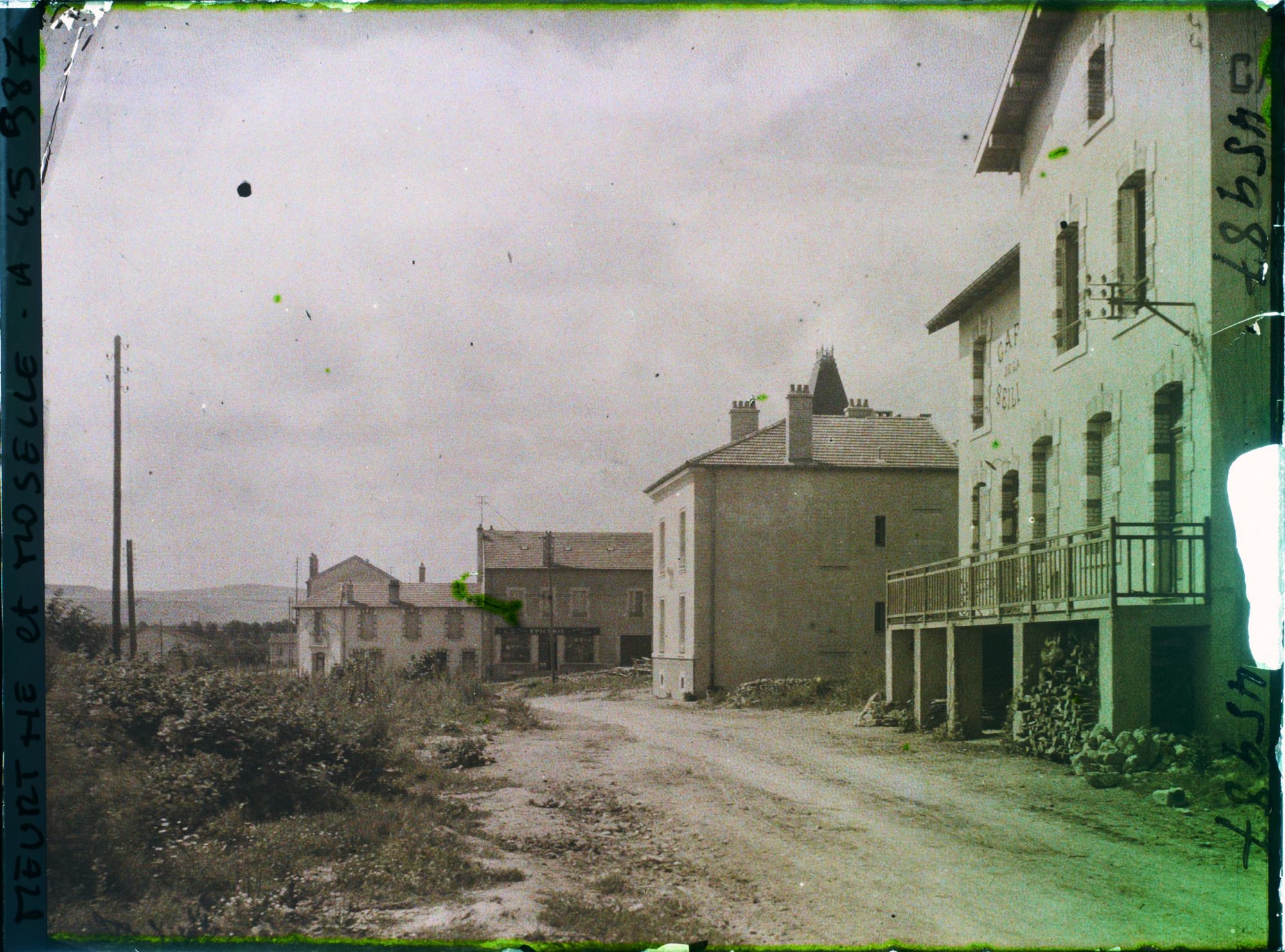 Image représentant France, Nomény, Reconstruction route de Metz