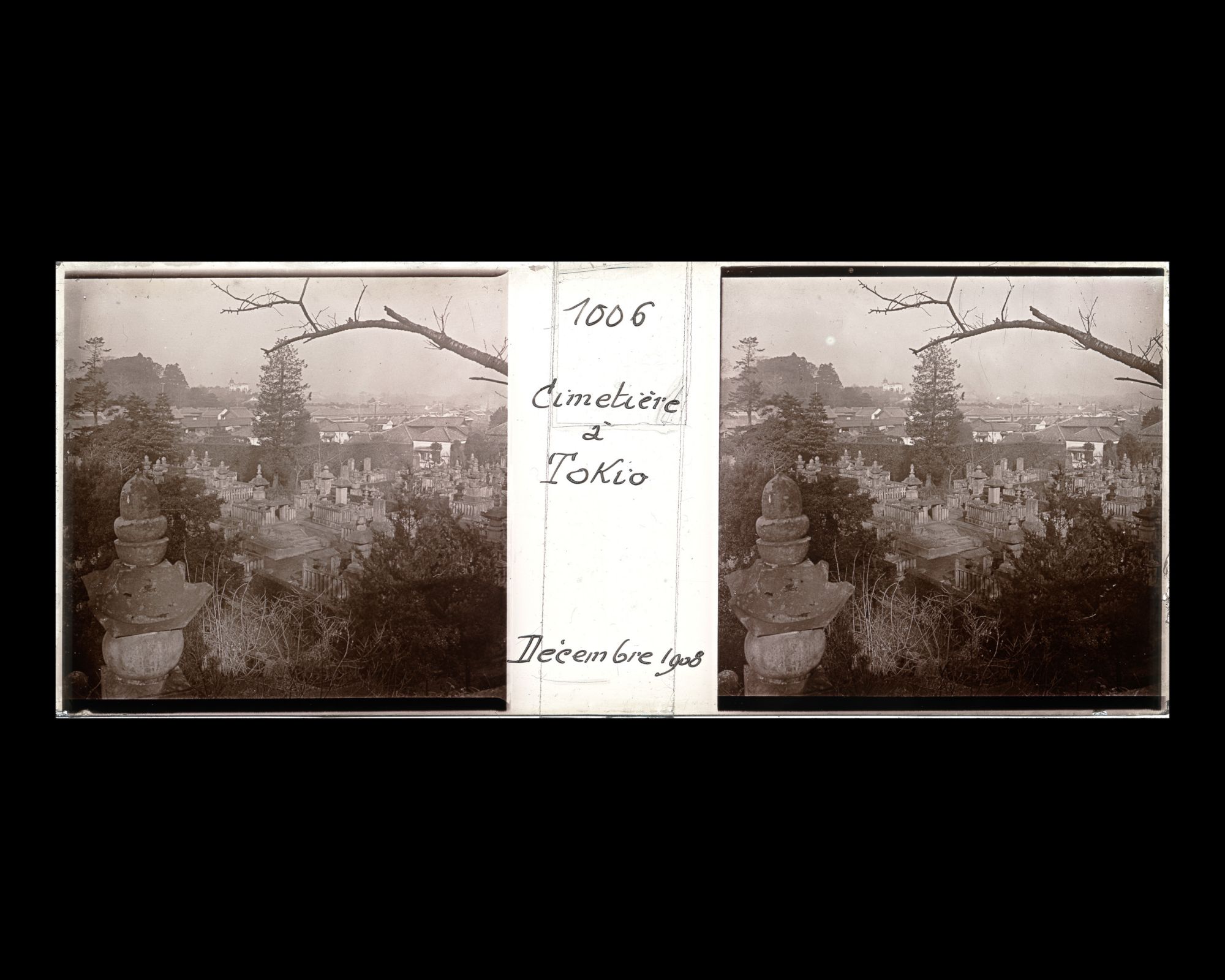 Image représentant Vue d'un cimetière