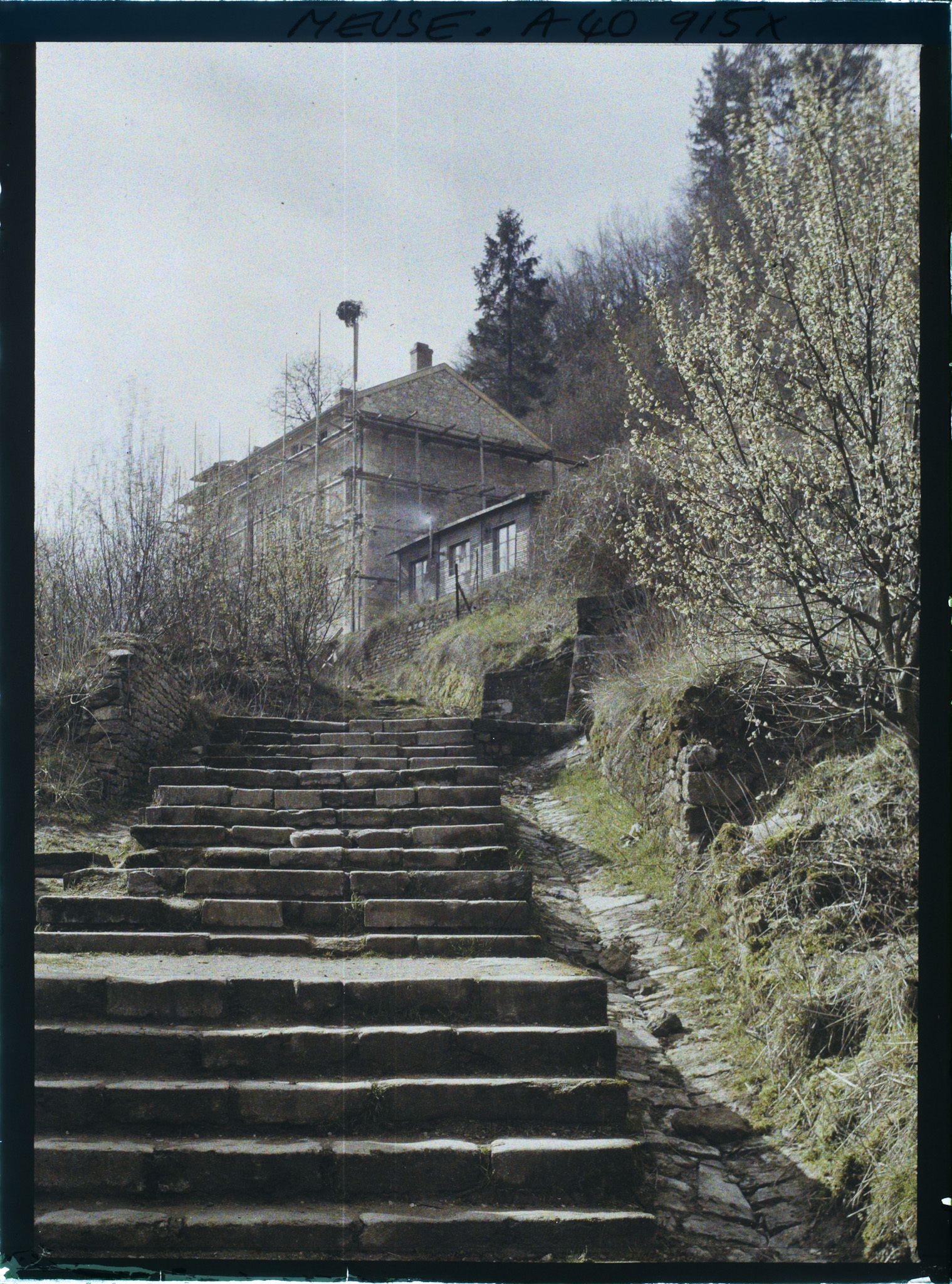 Image représentant France, Clermont en Argonne, Chemin de l'Eglise