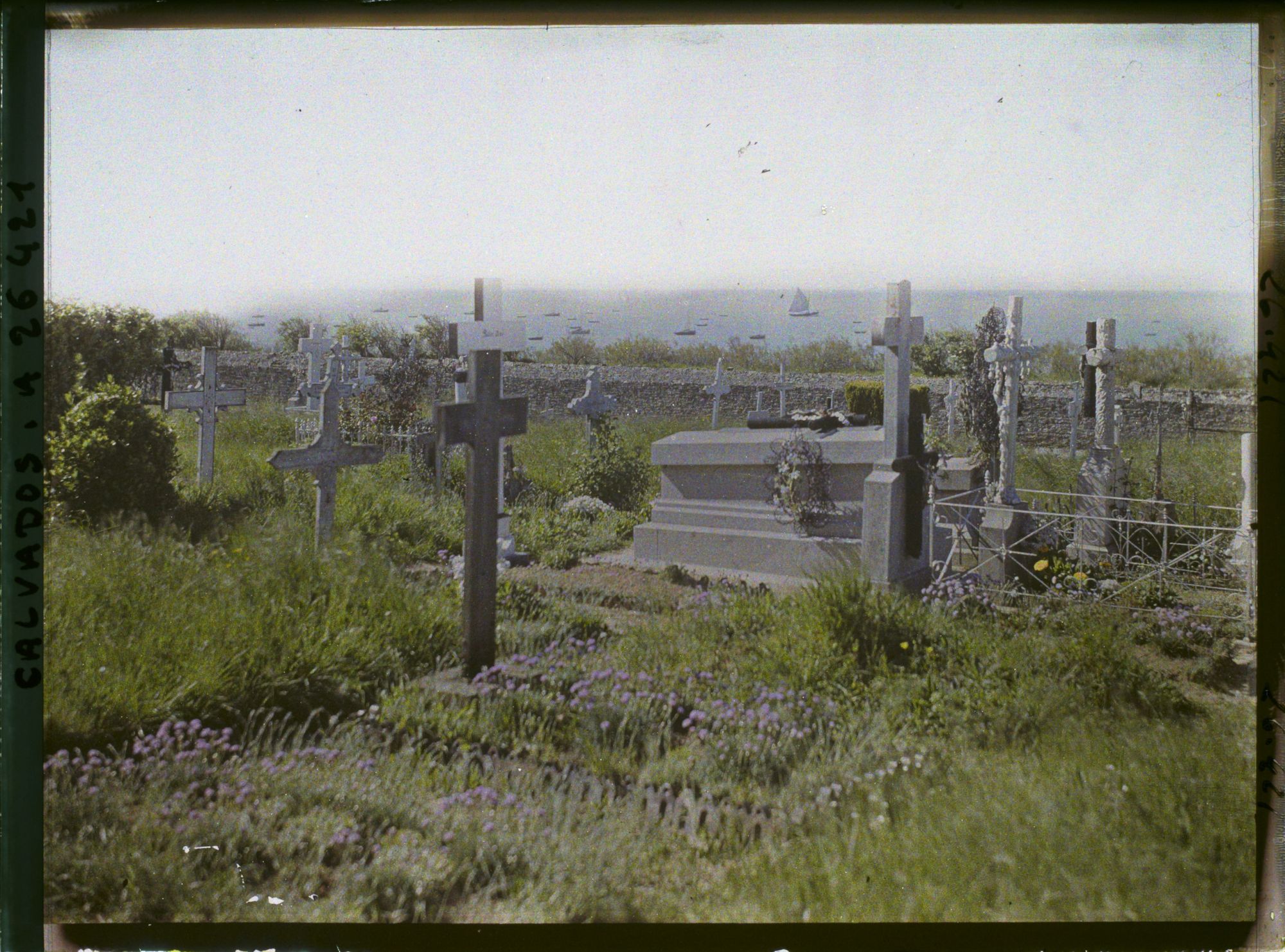Image représentant Cimetière au bord de la mer