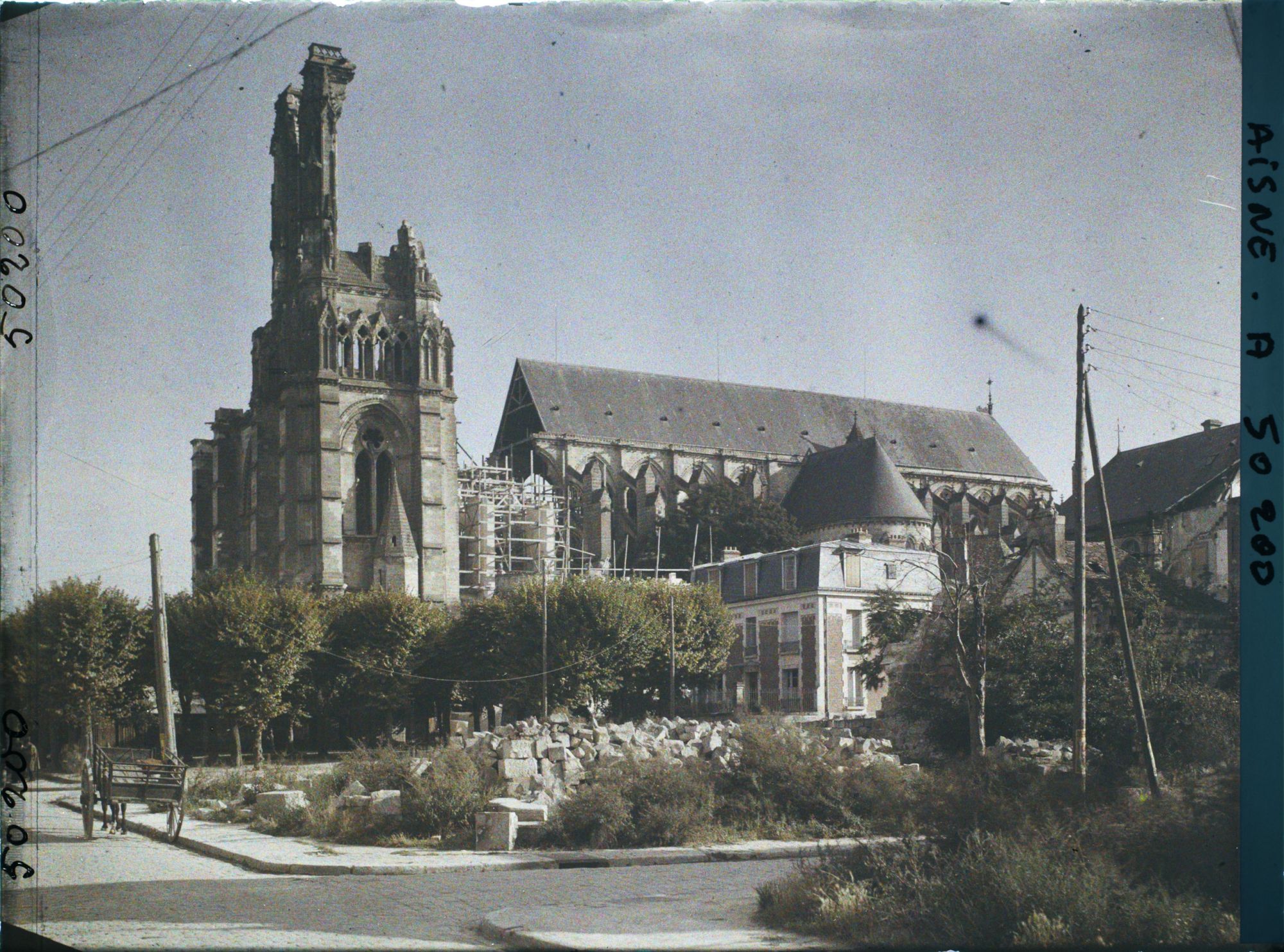 Image représentant France, Soissons, Cathédrale partie Sud