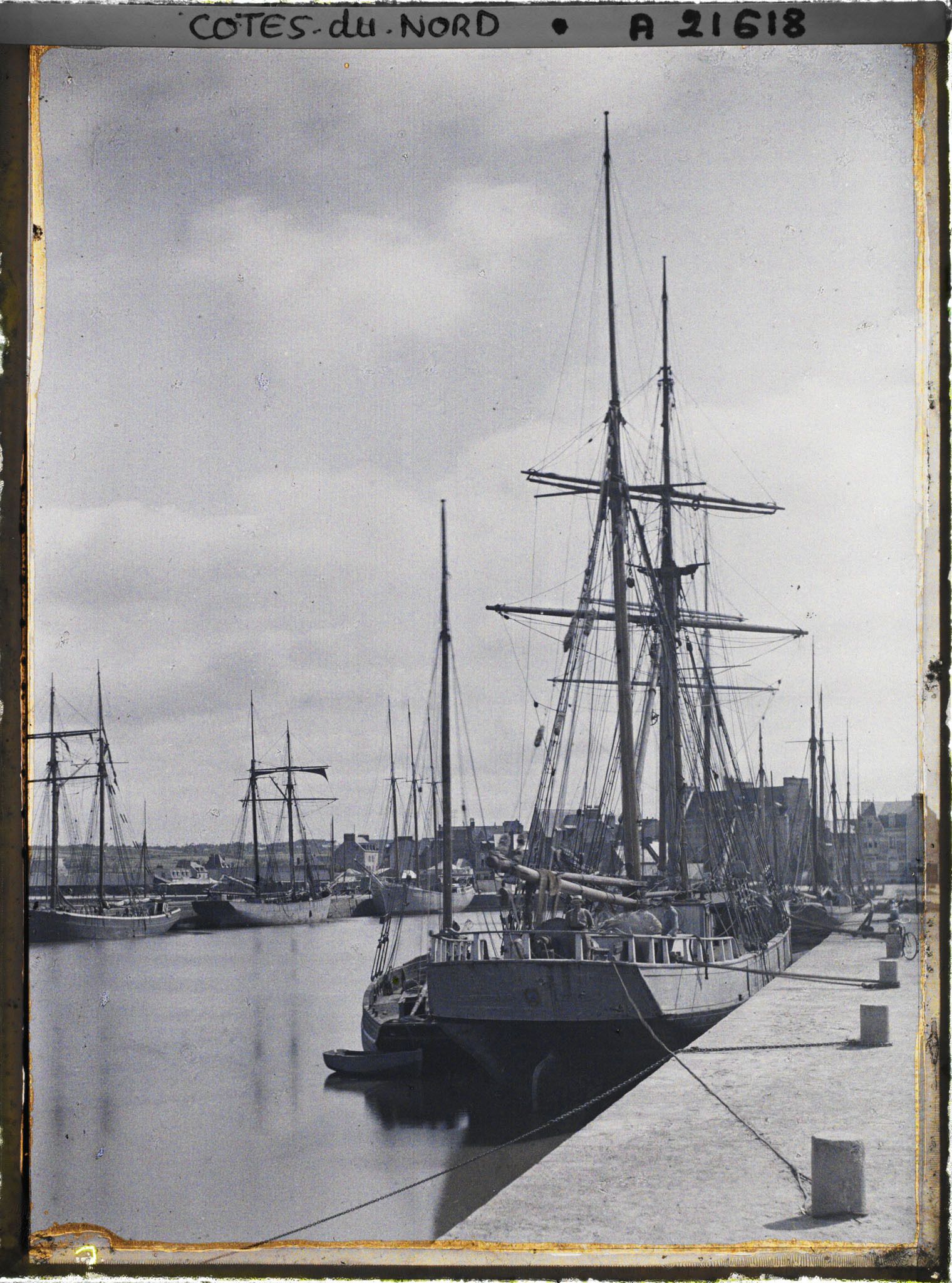Image représentant Goélettes dans le port de Paimpol