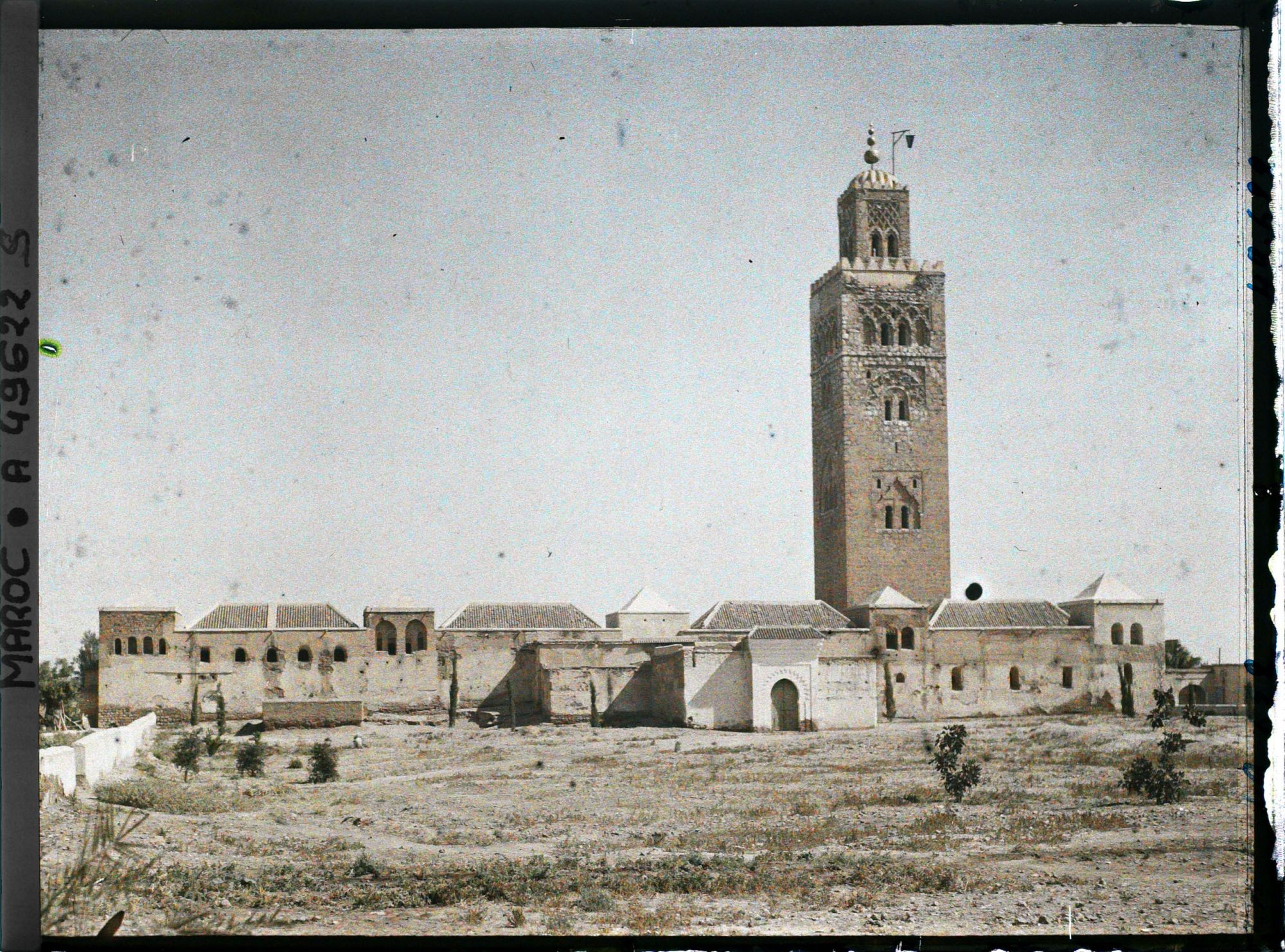 Image représentant Vue générale de la grande mosquée Koutoubiya