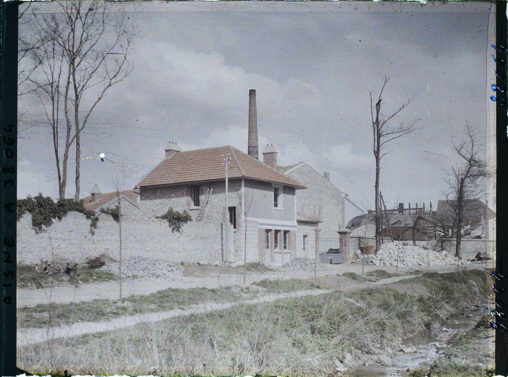 Image représentant France, Braine, Usine reconstruite