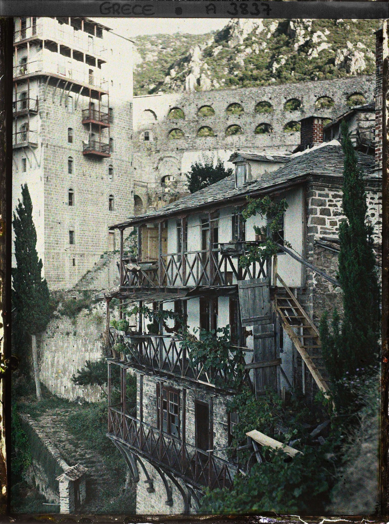 Image représentant Mont Athos, Simono-Petra, Monastère de Simono-Petra