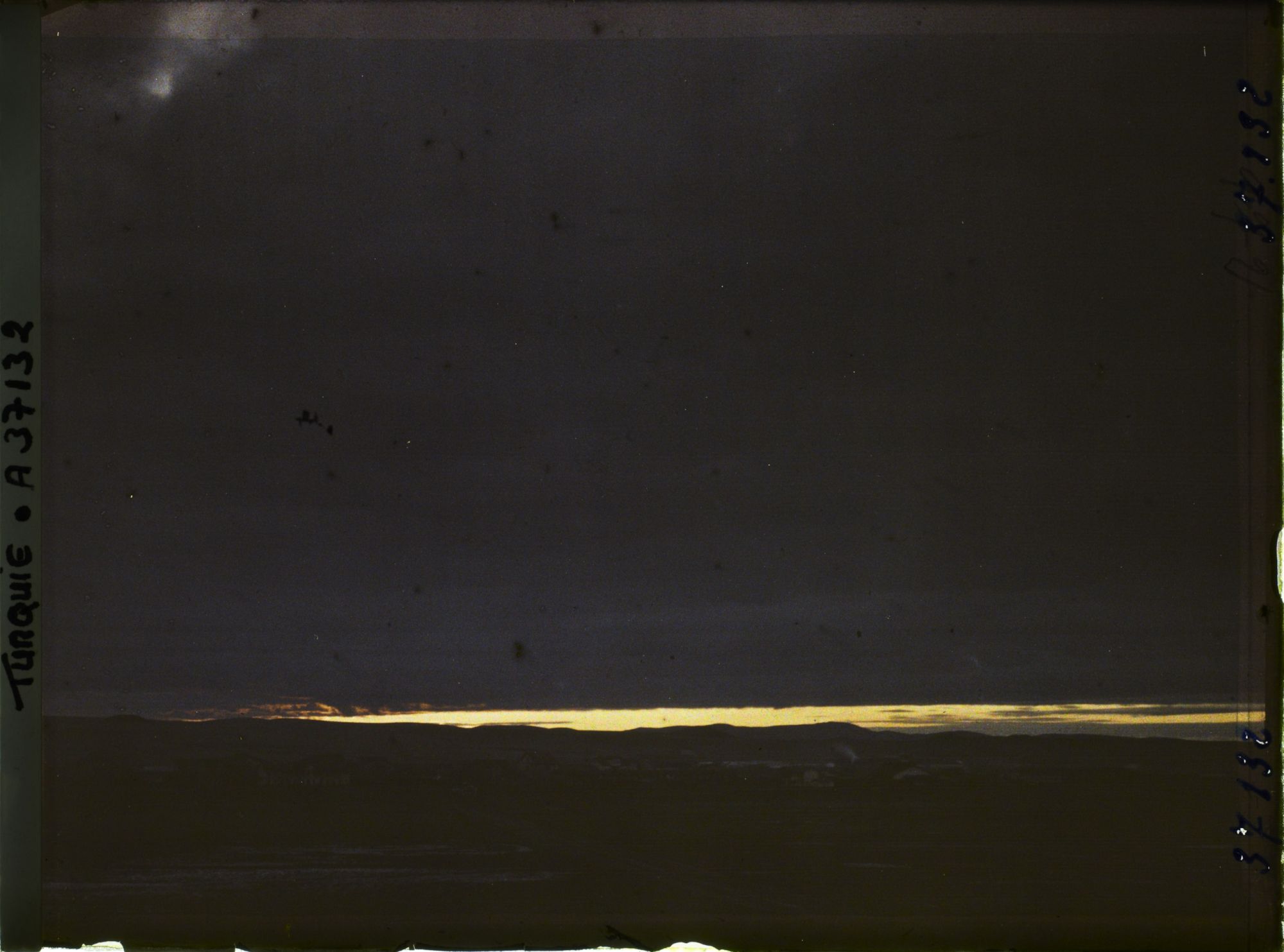 Image représentant Turquie, Angora, Coucher de Soleil sur la plaine d'Angora