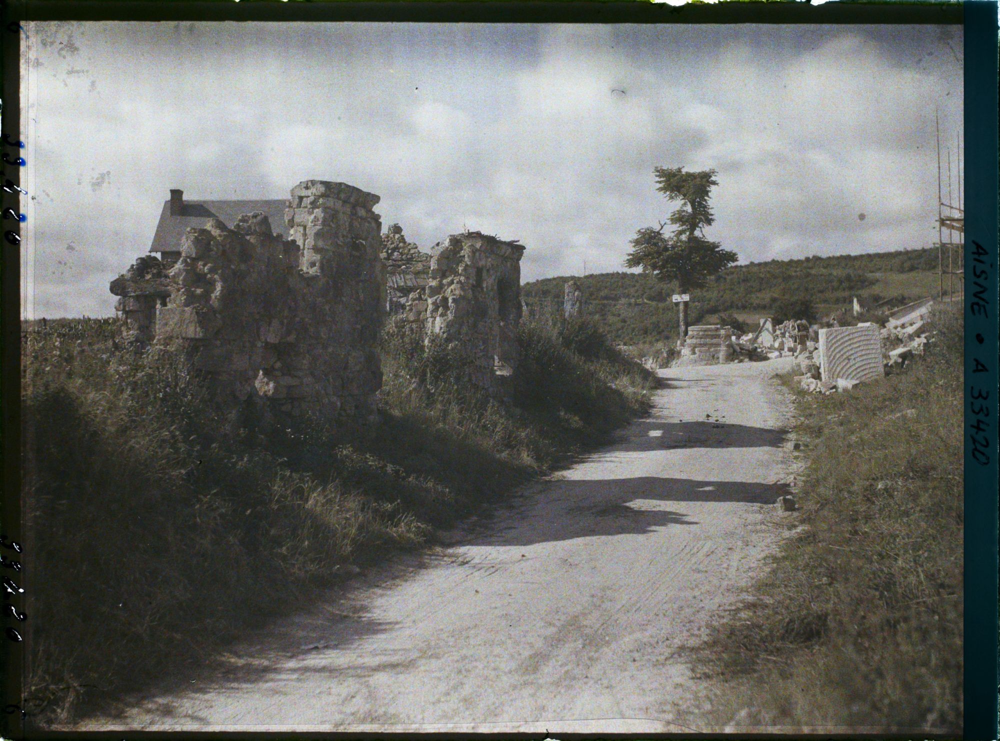 Image représentant France, Vauxaillon, Ruines