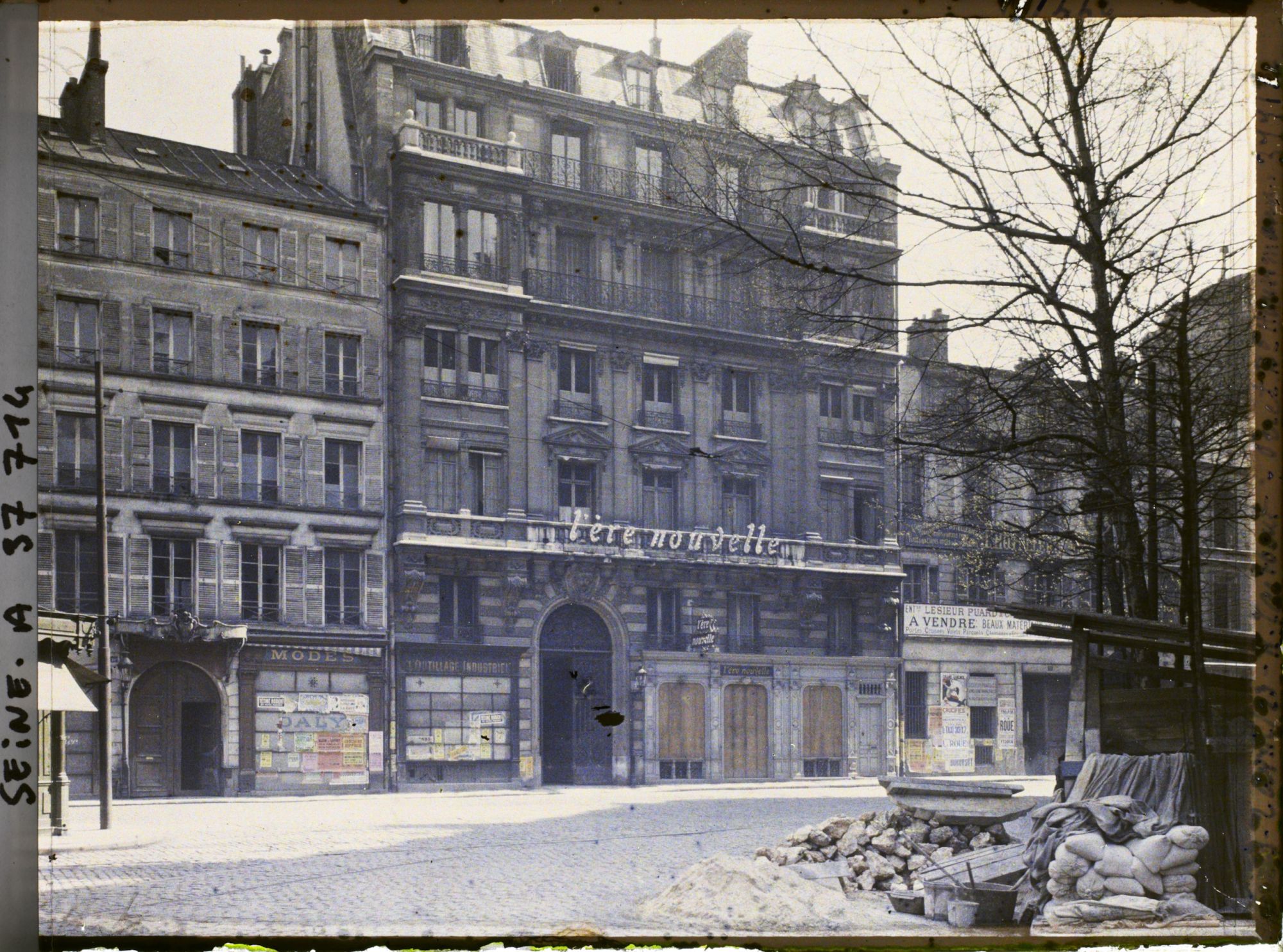 Image représentant Maisons expropriées rue Taitbout, pour le percement du boulevard Haussmann