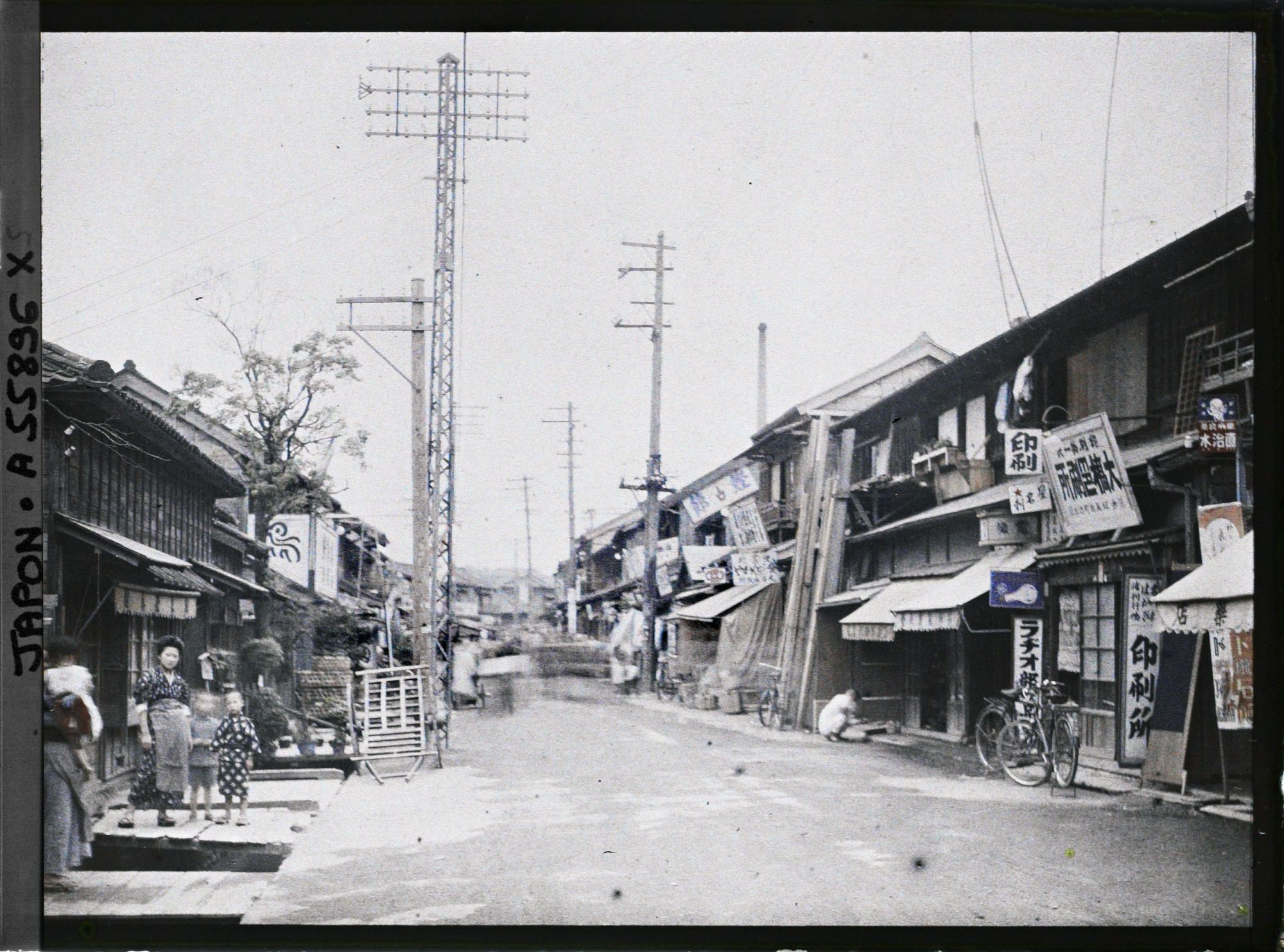 Image représentant Rue du quartier Akasaka (?)