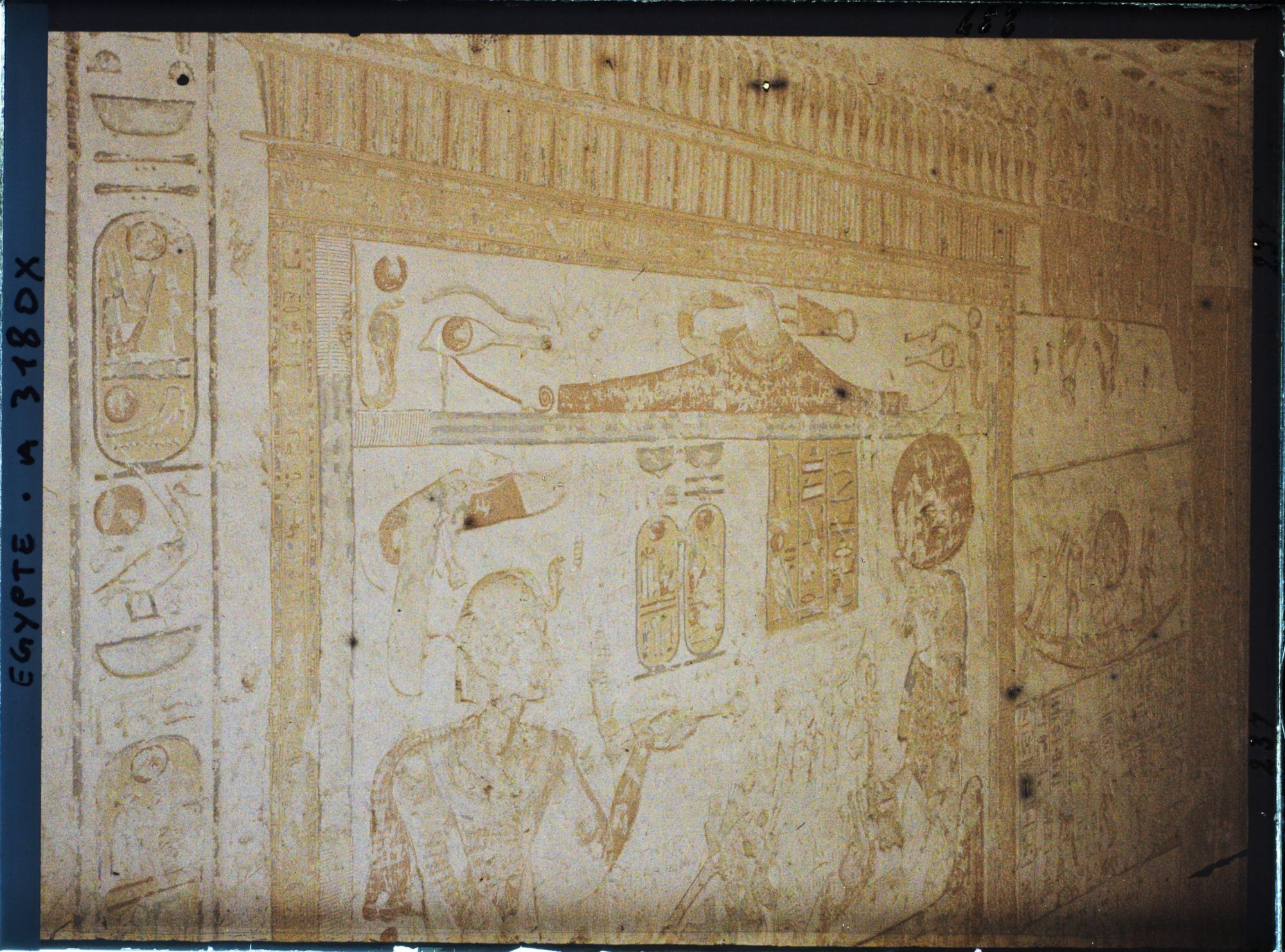 Image représentant Peintures à l'intérieur du tombeau de Ramsès VII