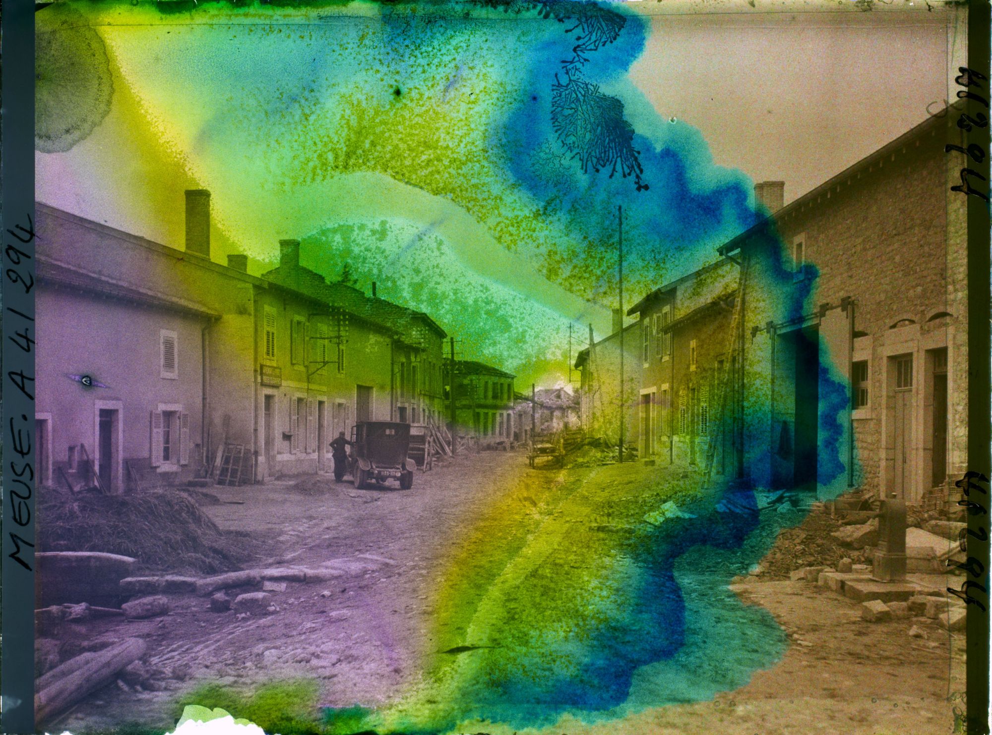 Image représentant France, Apremont (Woëvre), Une rue