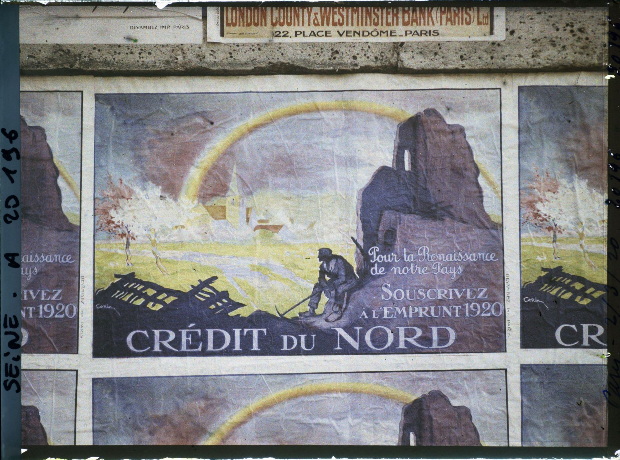 Image représentant Affiche de l'emprunt national de 1920, Crédit du Nord