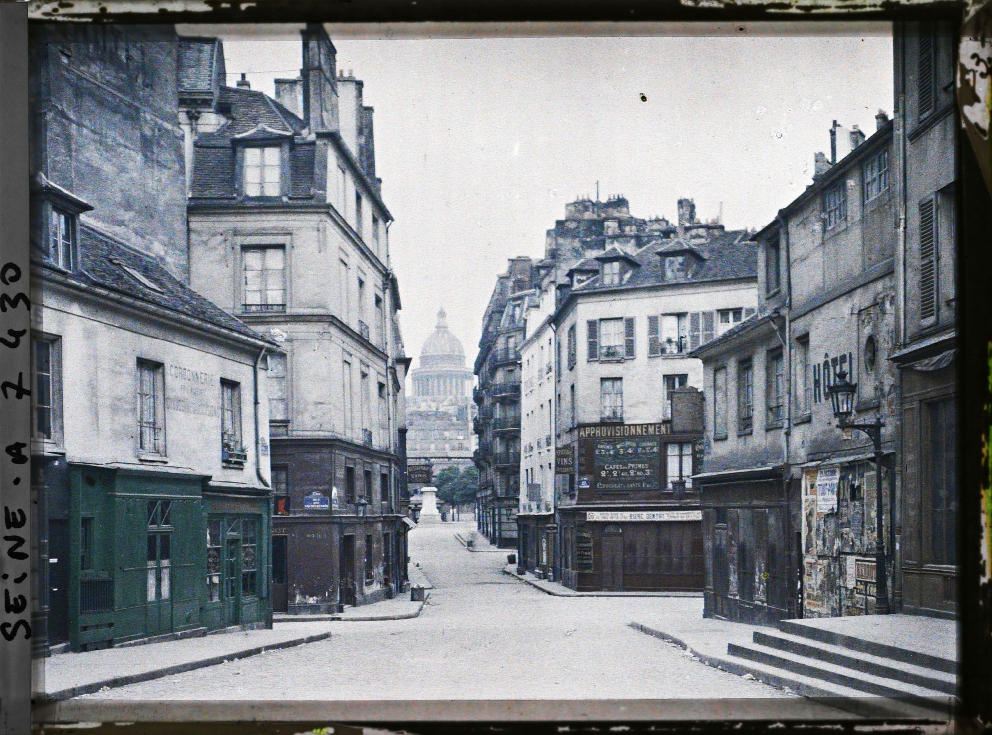 Image représentant La rue du Haut Pavé et la rue des Grands Degrés
