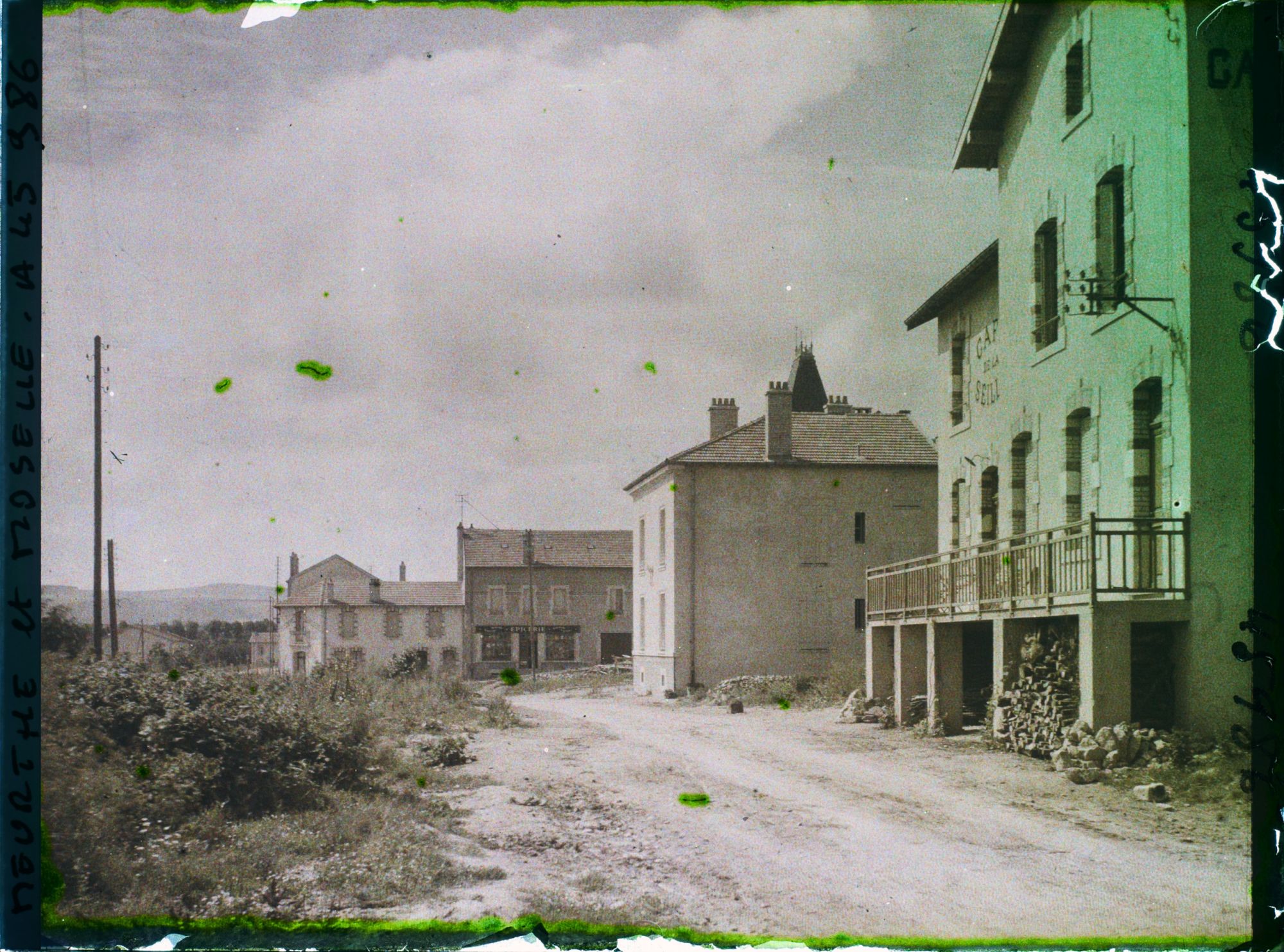 Image représentant France, Nomény, Reconstruction route de Metz