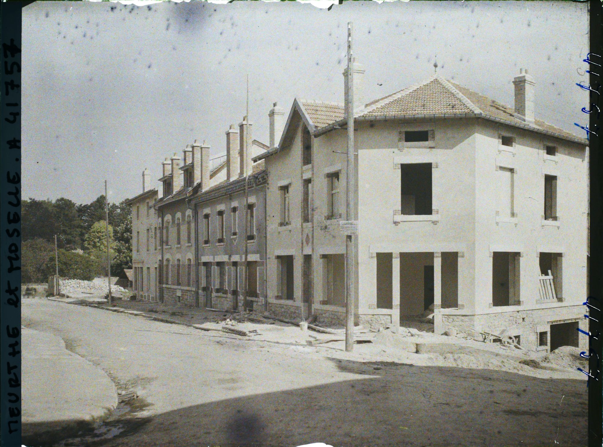 Image représentant France, Gerbévillers, Reconstructions rue de la Poste