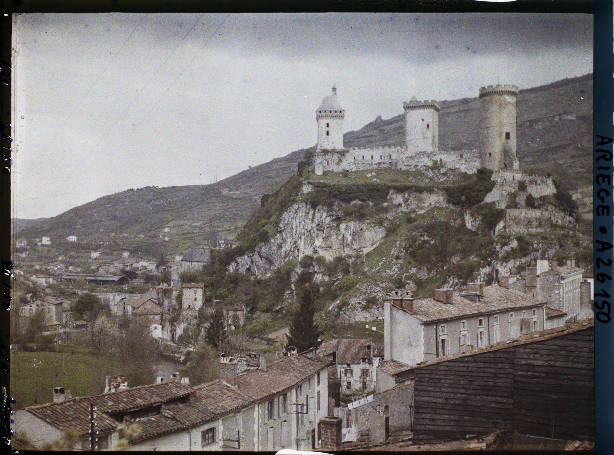 Image représentant Le château vu vers le nord-est
