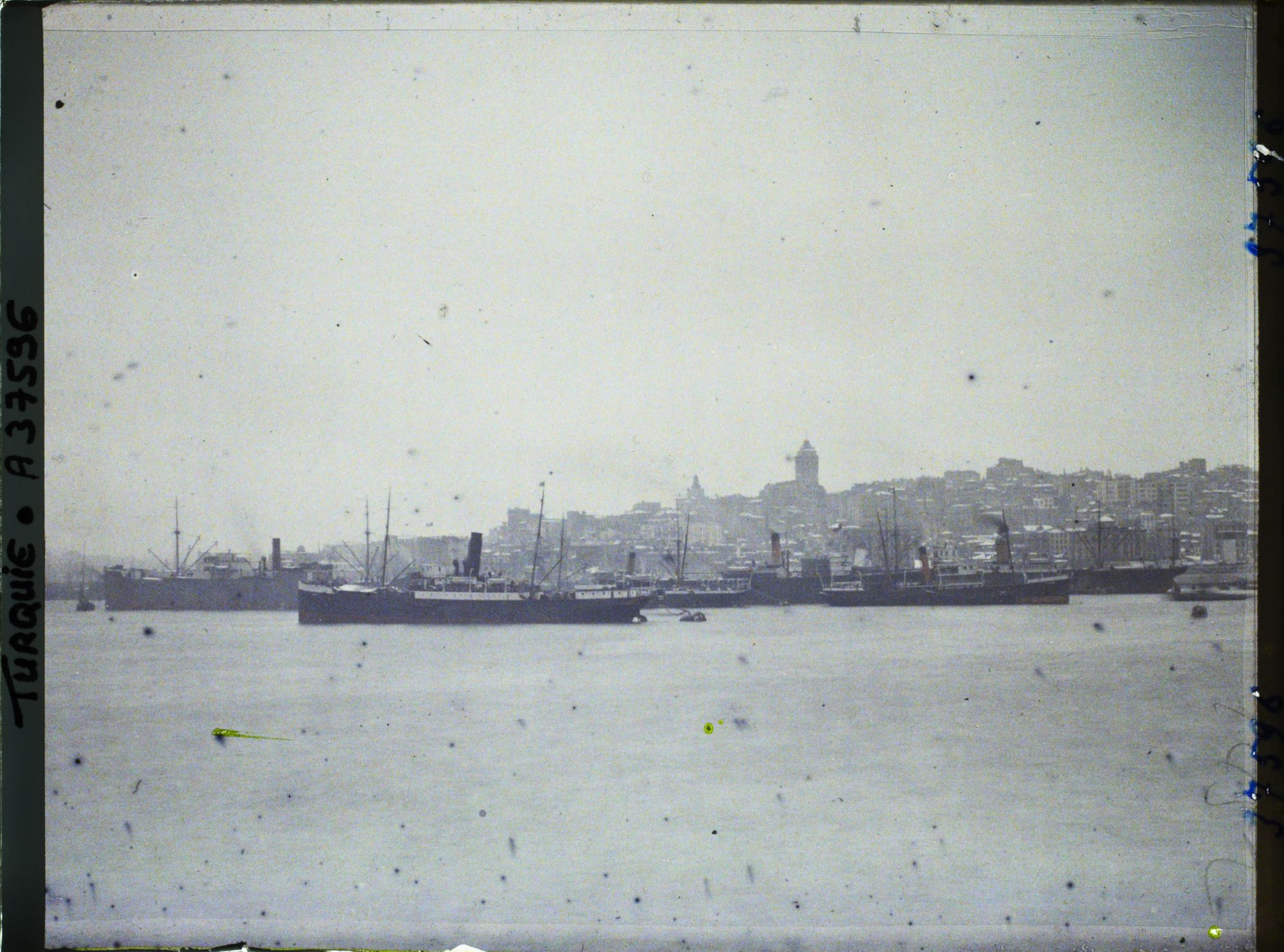 Image représentant Turquie, Constantinople, Galata sous la neige